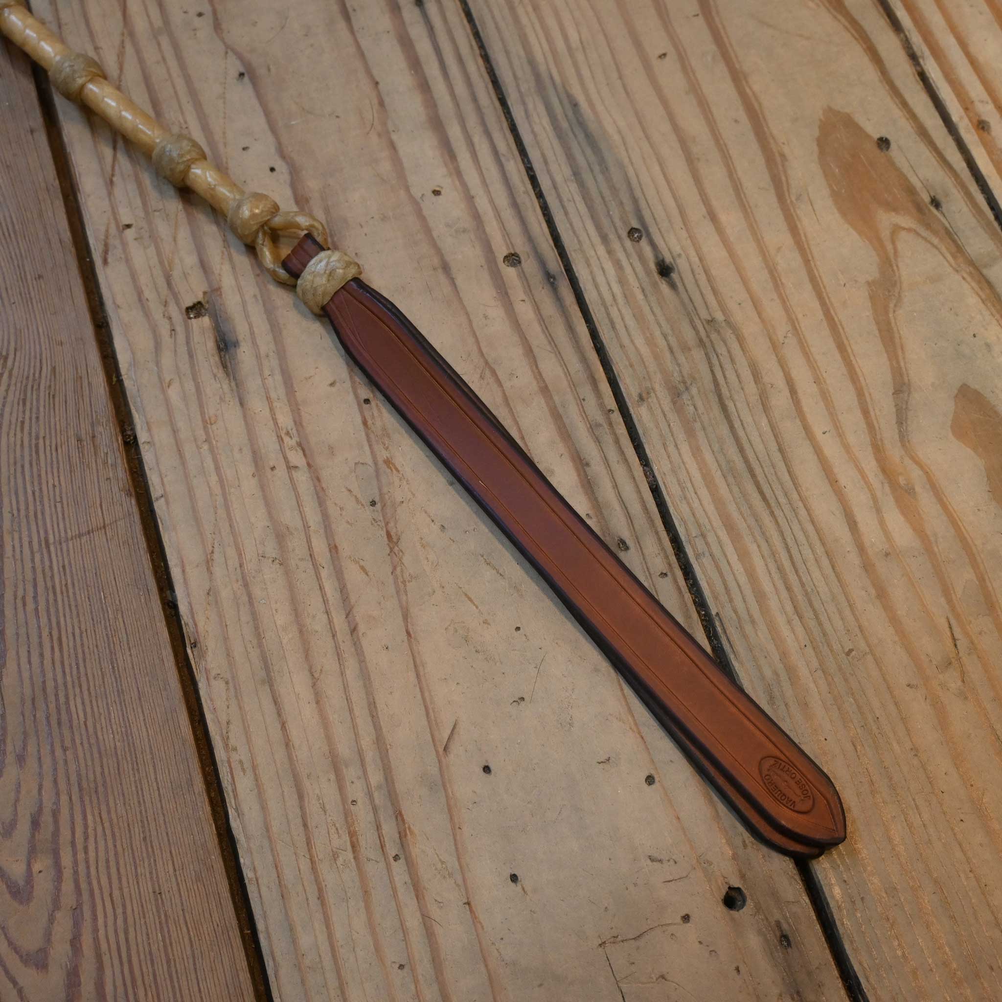Jose Ortiz 24" 8 Plait Quirt w/Popper - Image 3