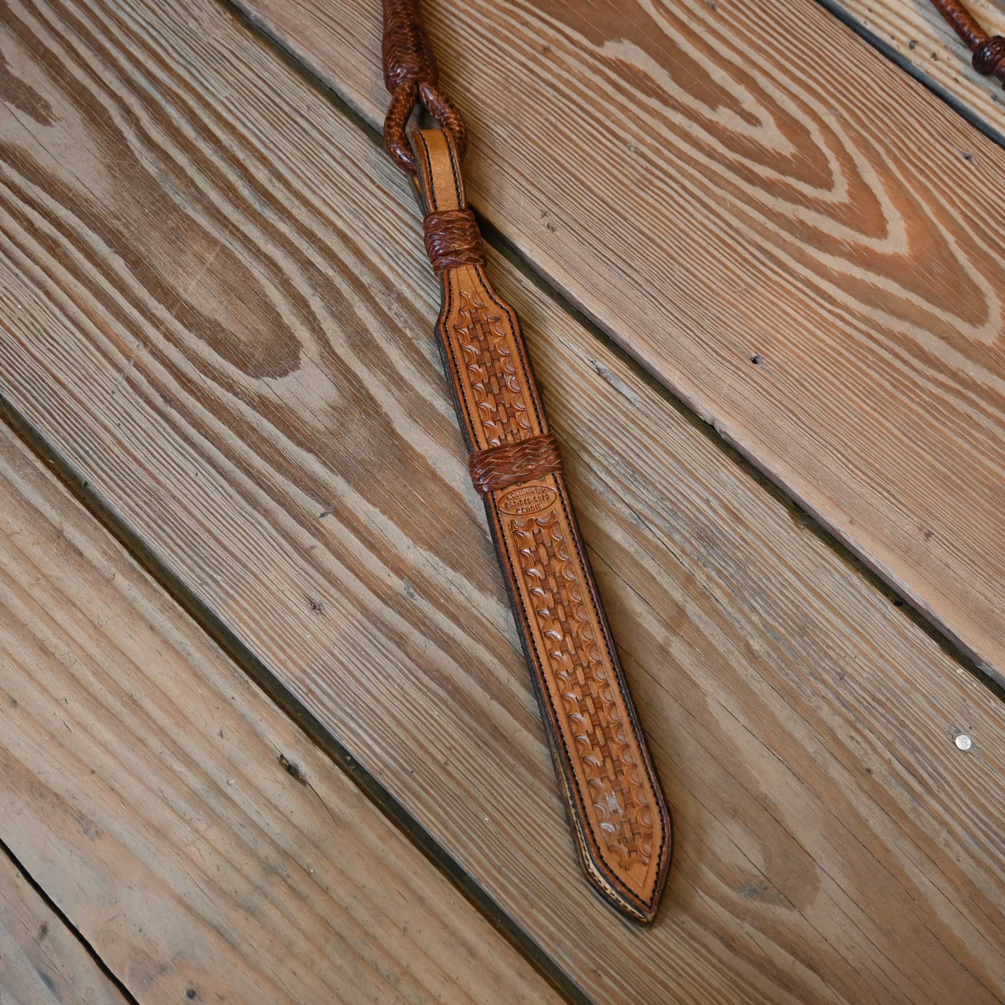 Handmade Leather Romel Reins - Image 3