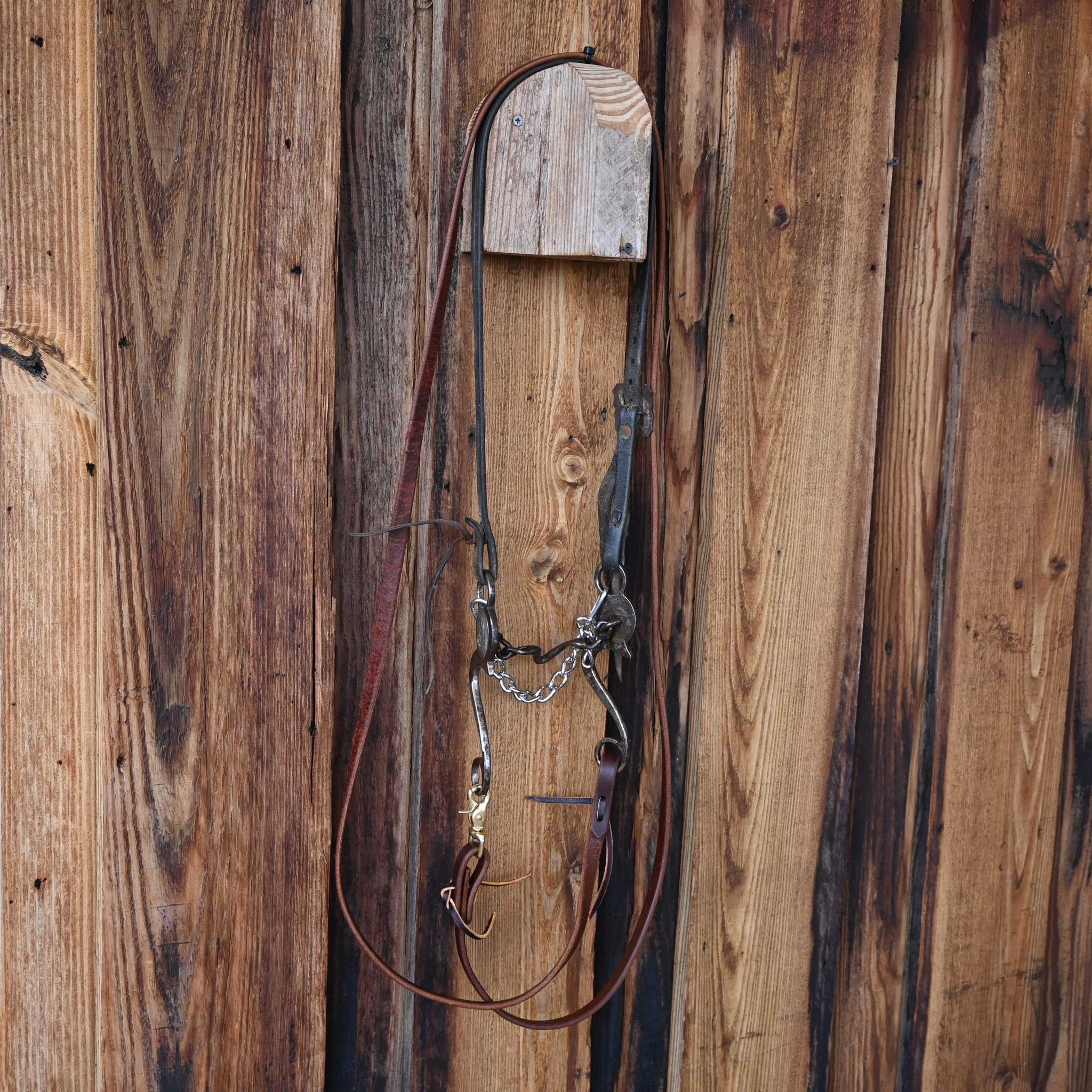Josh Mardis Ported Chain Bridle Rig w/Split Ear Headstall - Image 5