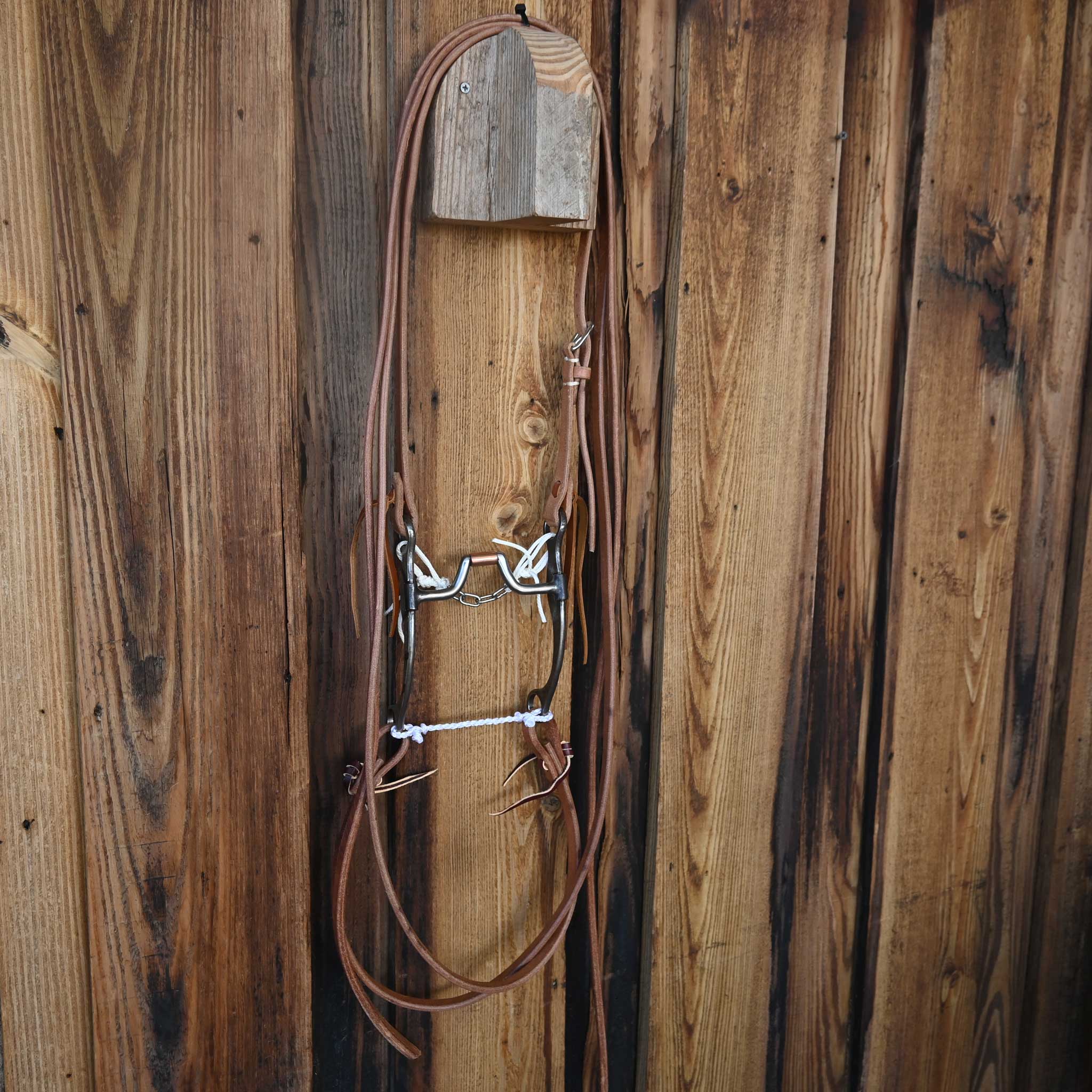 Josh Ownbey Hinge Port Bridle Rig w/Split Ear Headstall - Image 4