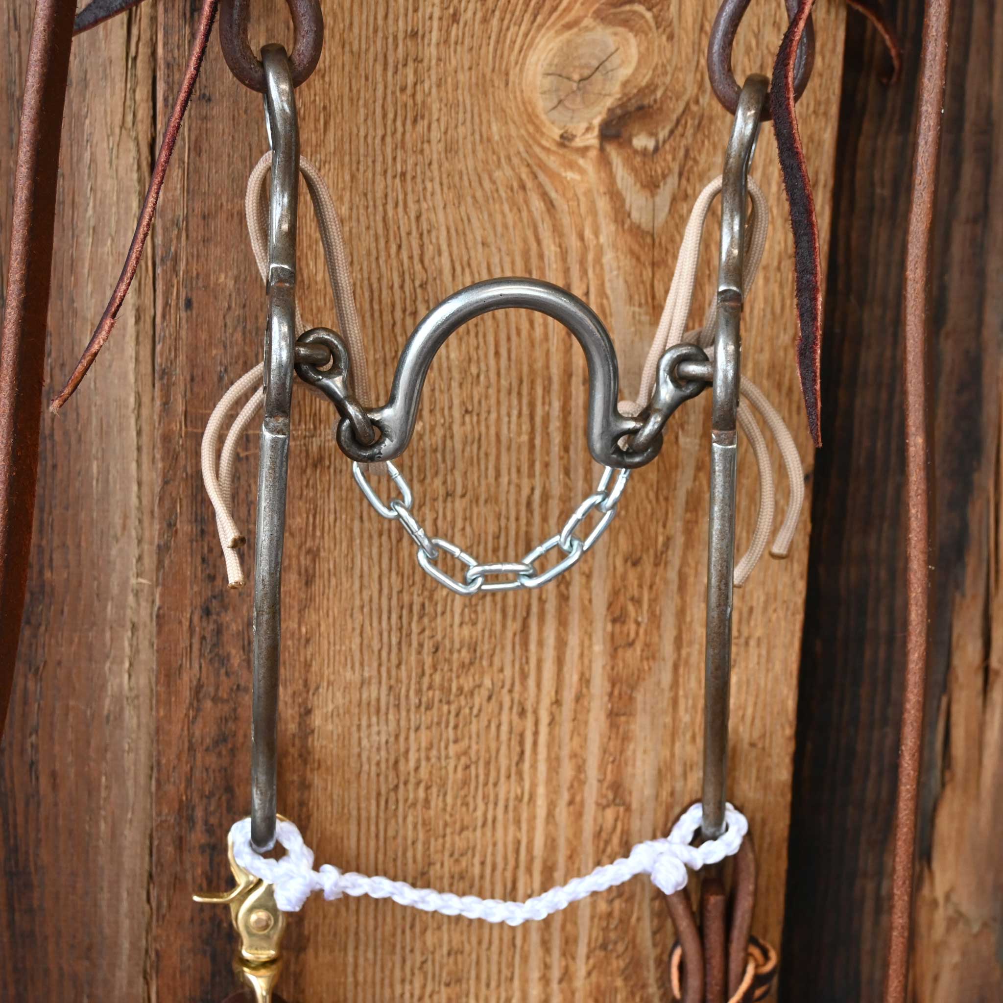 Josh Ownbey Ported Chain Bridle Rig w/All New Leather - Image 2