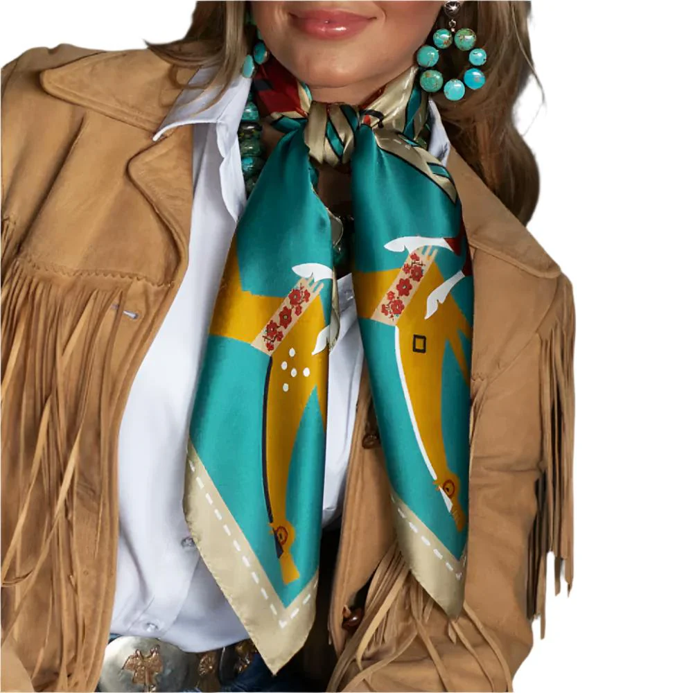 Fringe Scarves "Journey" Short Wild Rag - Image 2