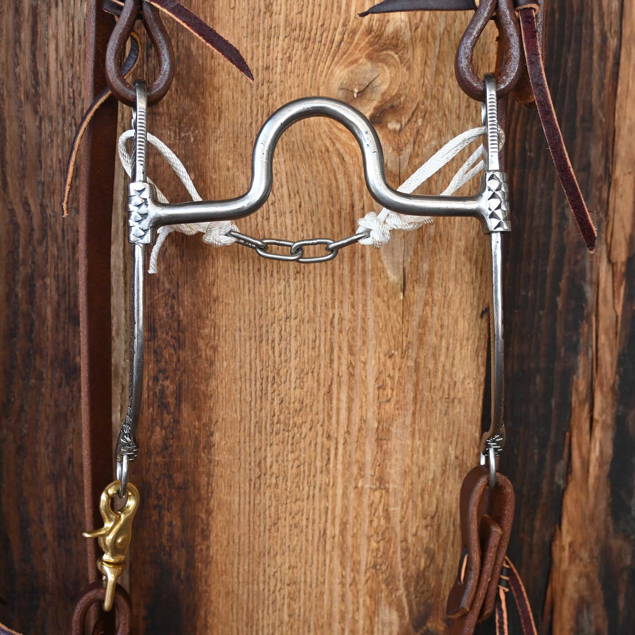 JT Solid Port Bridle Rig w/All New Leather - Image 2
