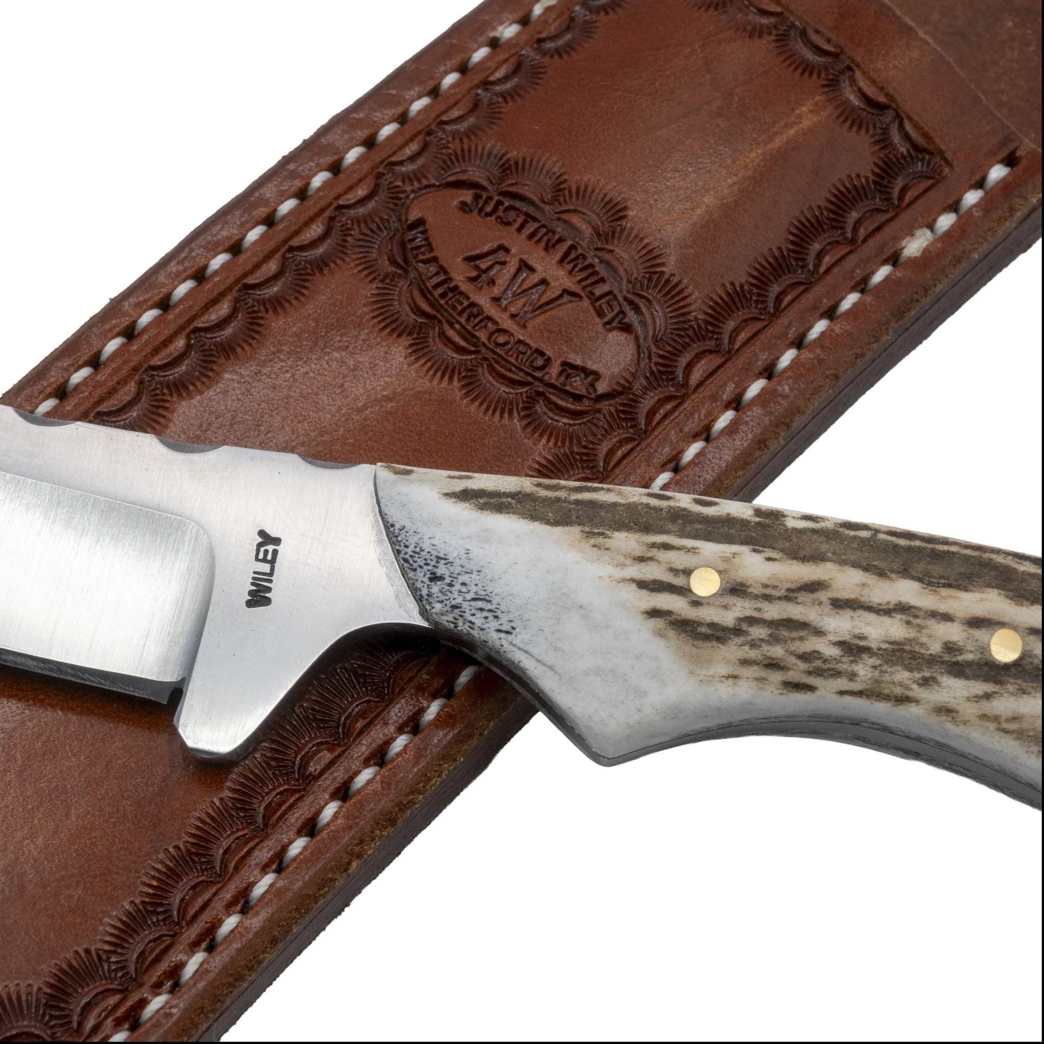 Justin Wiley Handmade Carbon Steel Jigged Camp Knife - Image 6