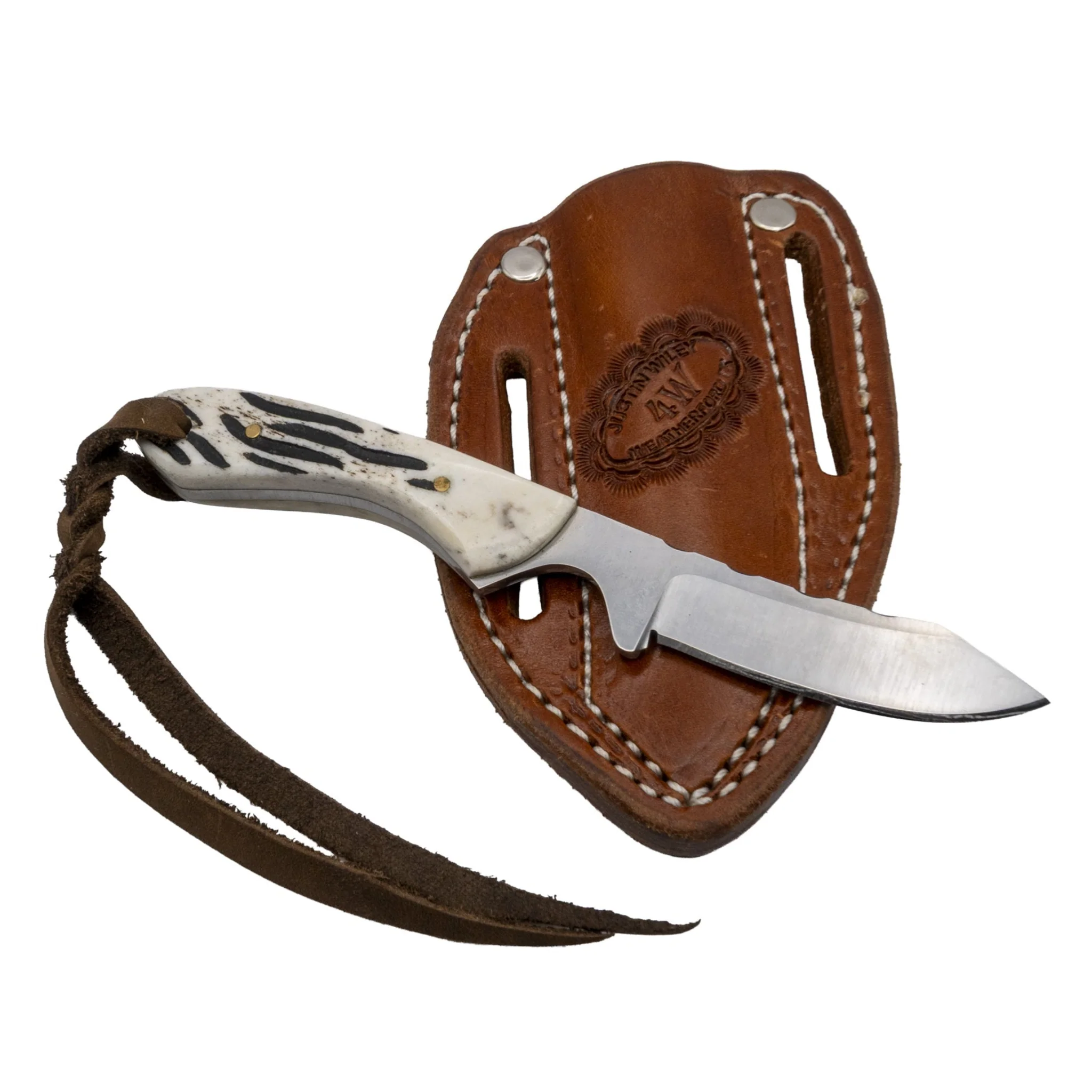 Justin Wiley Handmade Carbon Steel Skinner Knife - Image 4