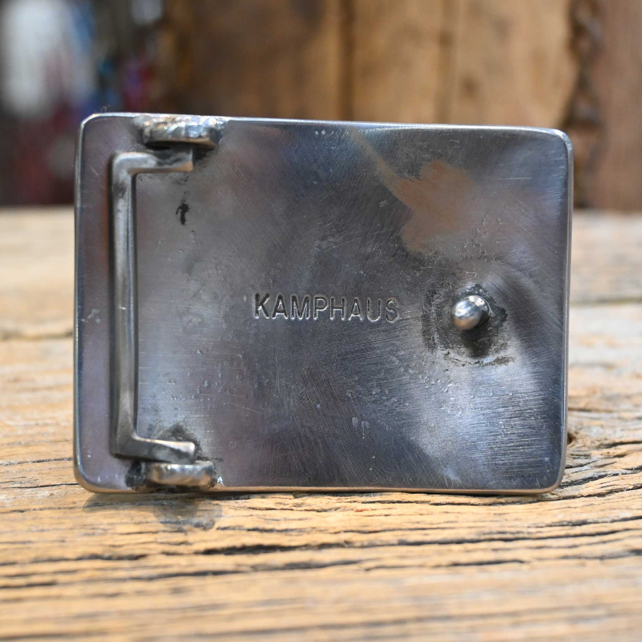 Kamphaus Seven Silver Mounted Bars Belt Buckle - Image 2