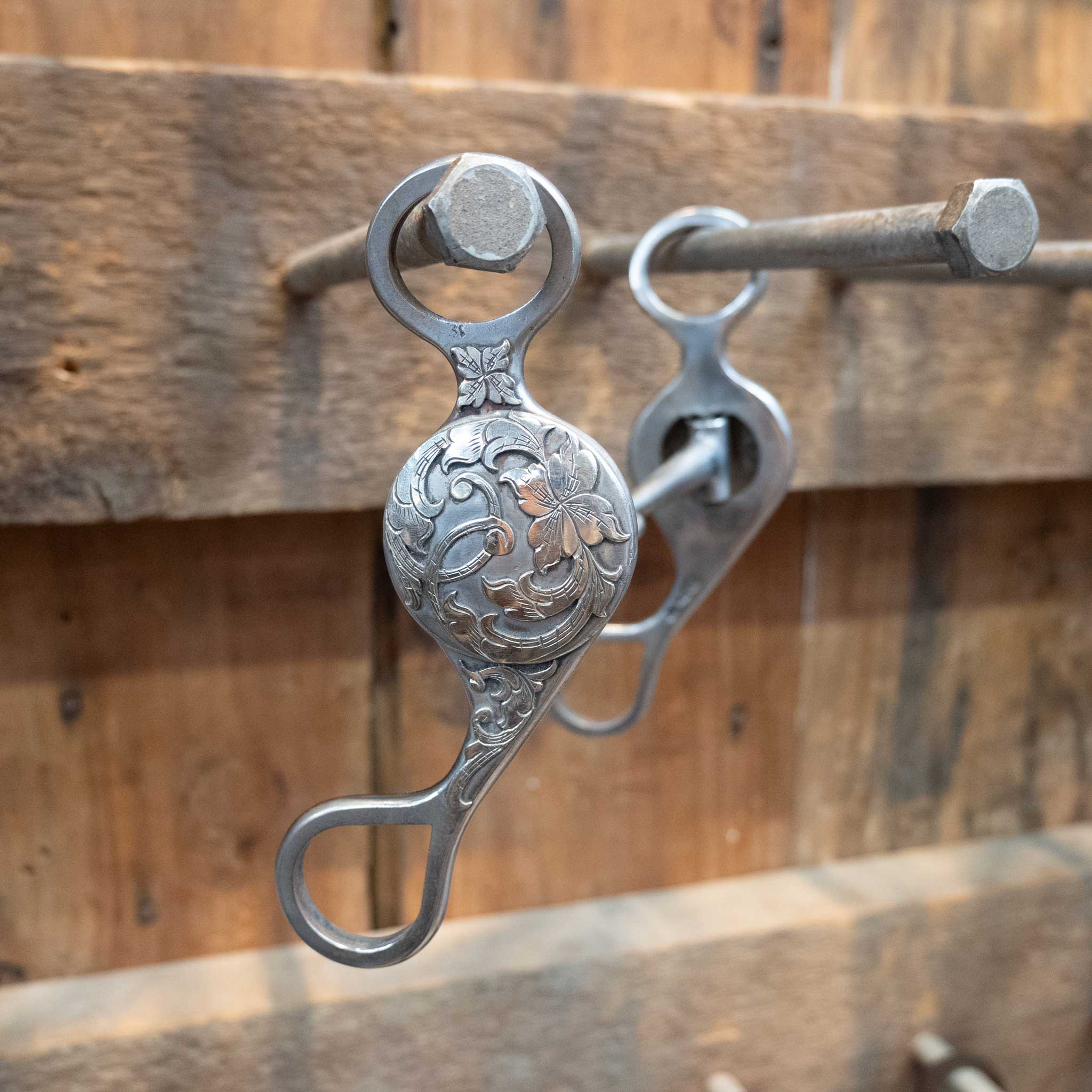Kamphaus Silver Mounted Snaffle Bit - Image 2