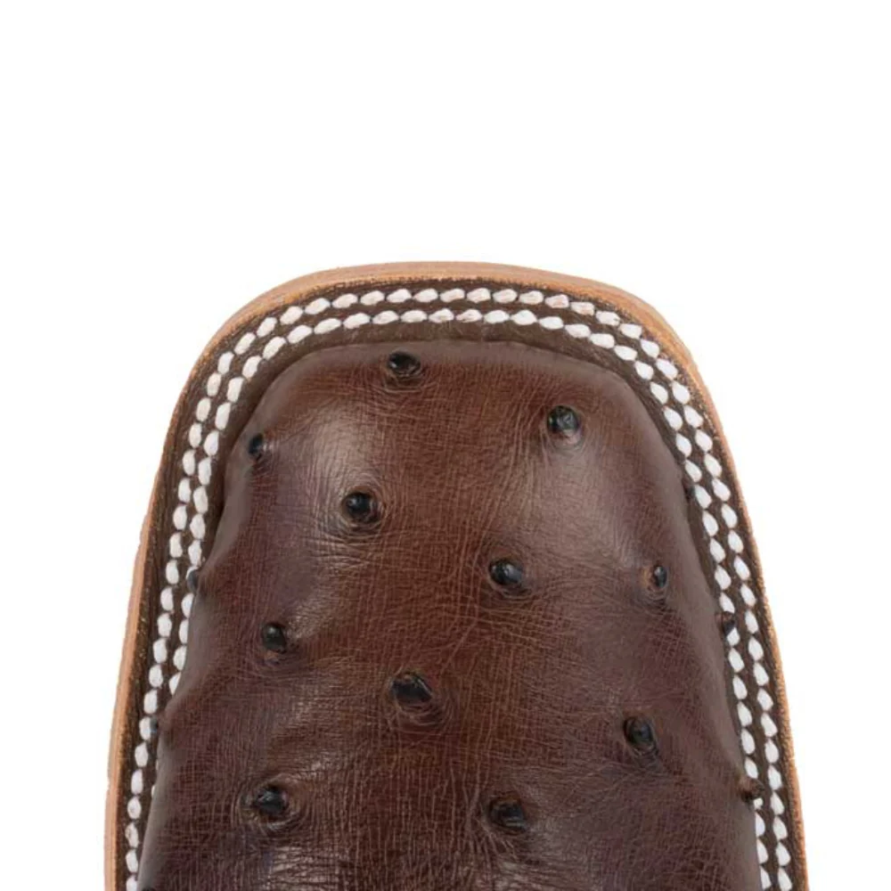 Anderson Bean Women's Kango Tobacco FQ Ostrich Boot - Teskey's Exclusive - Image 4