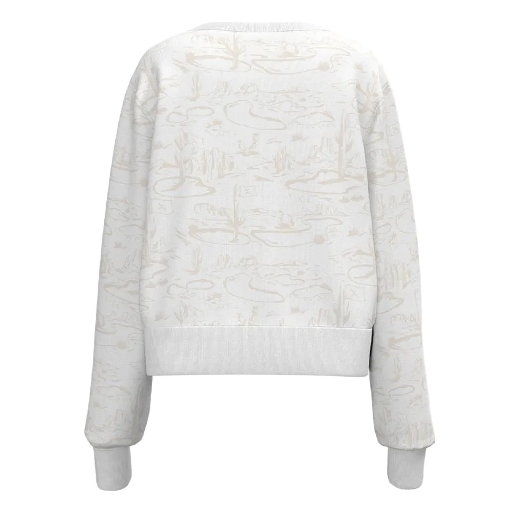 Hooey Women's Kate White Crop Pullover - Image 2