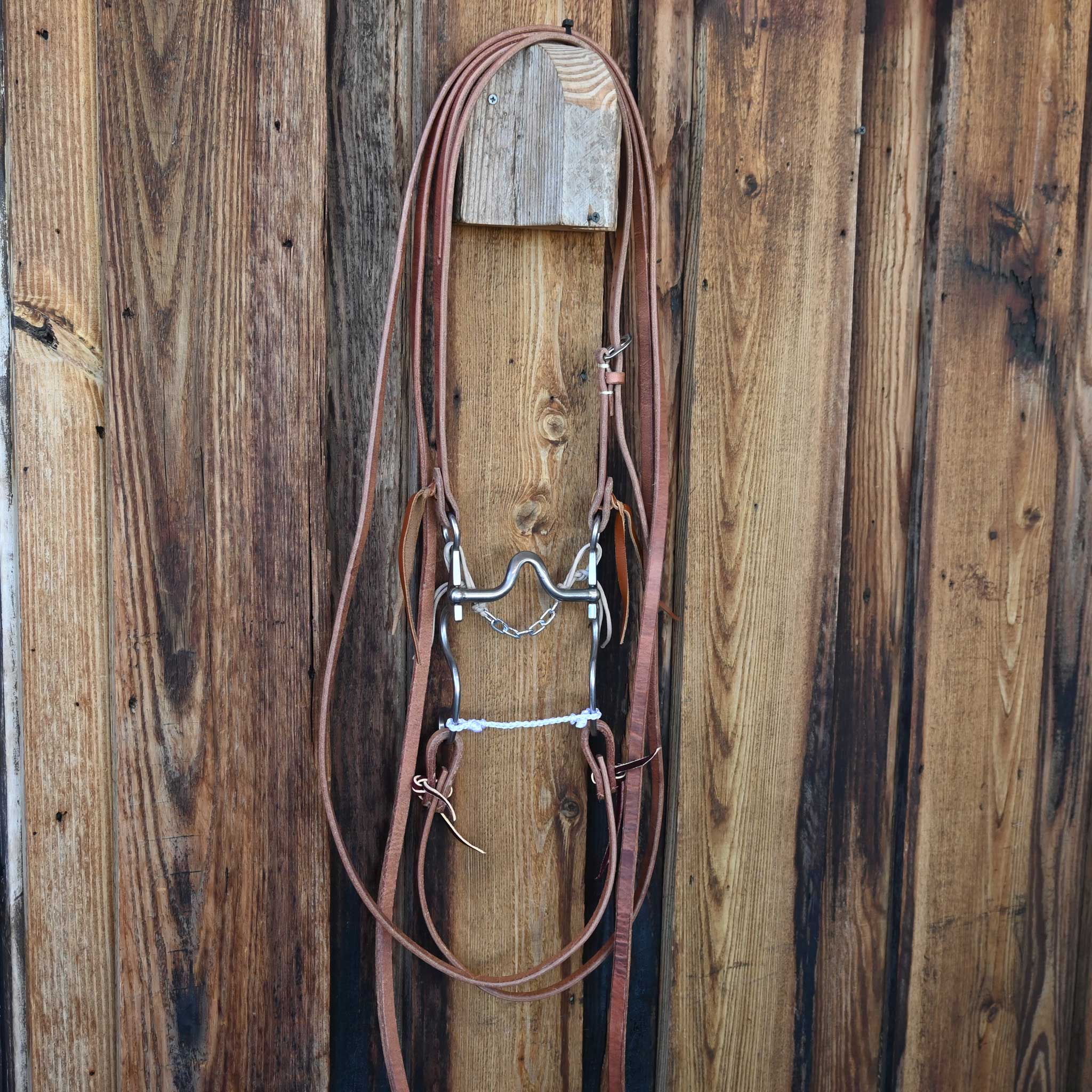 Kerry Kelley 10 V-Port Bridle Rig w/All New Leather - Image 4