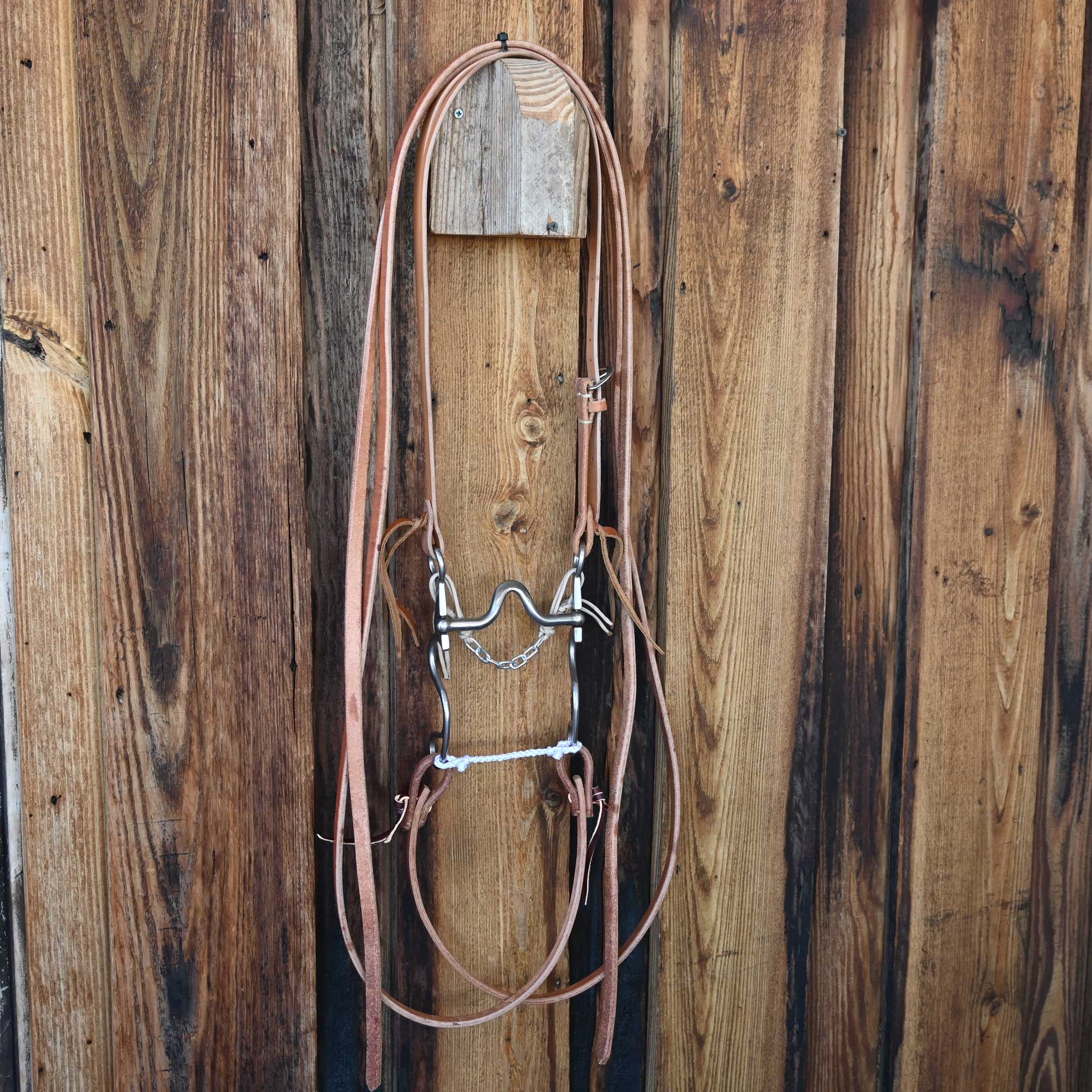 Kerry Kelley 10 V-Port Bridle Rig w/All New Leather - Image 4