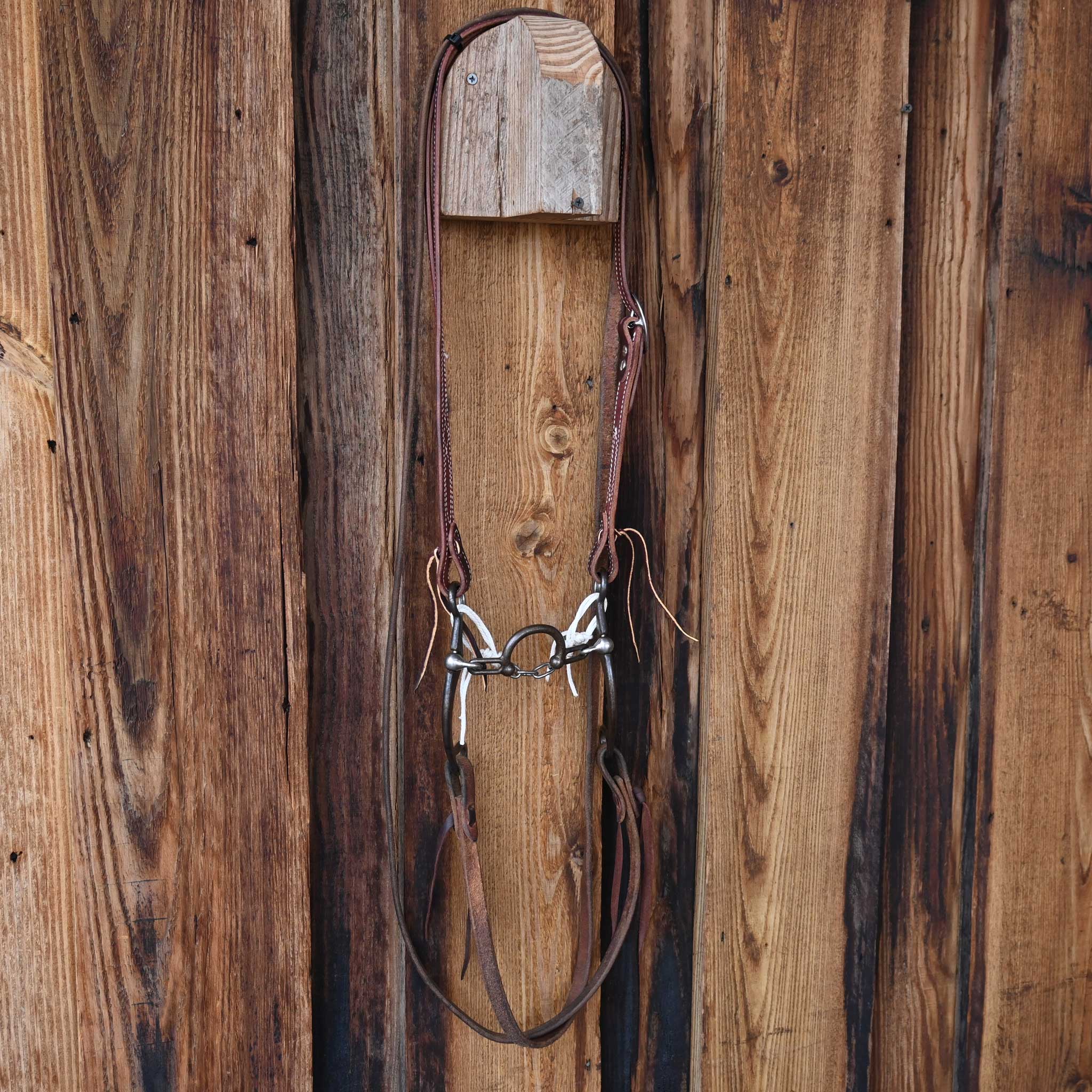 Kerry Kelley 65 Ported Chain Bridle Rig w/Split Ear Headstall - Image 4