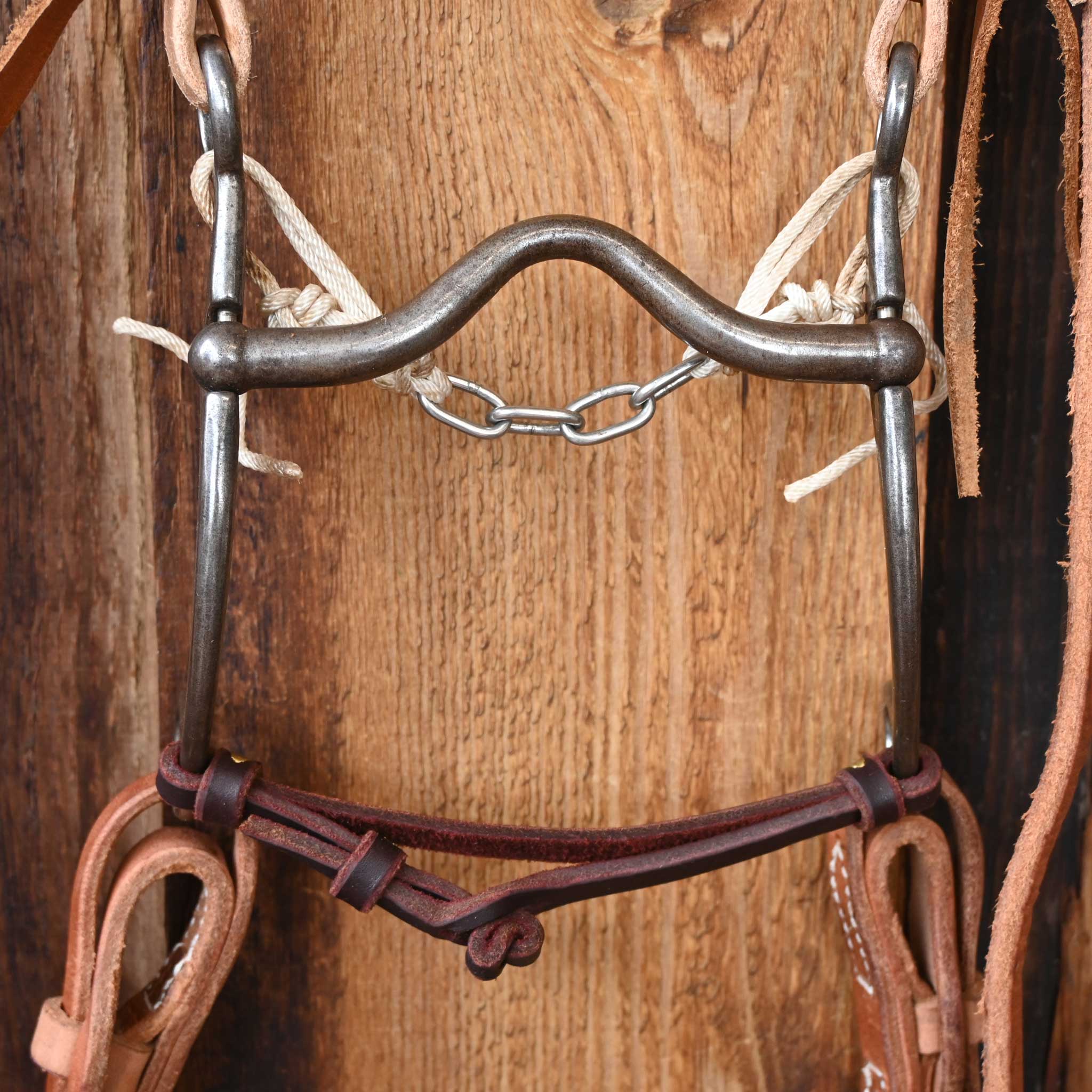 Kerry Kelley 65 Solid Port Bridle Rig w/Split Ear Headstall - Image 2