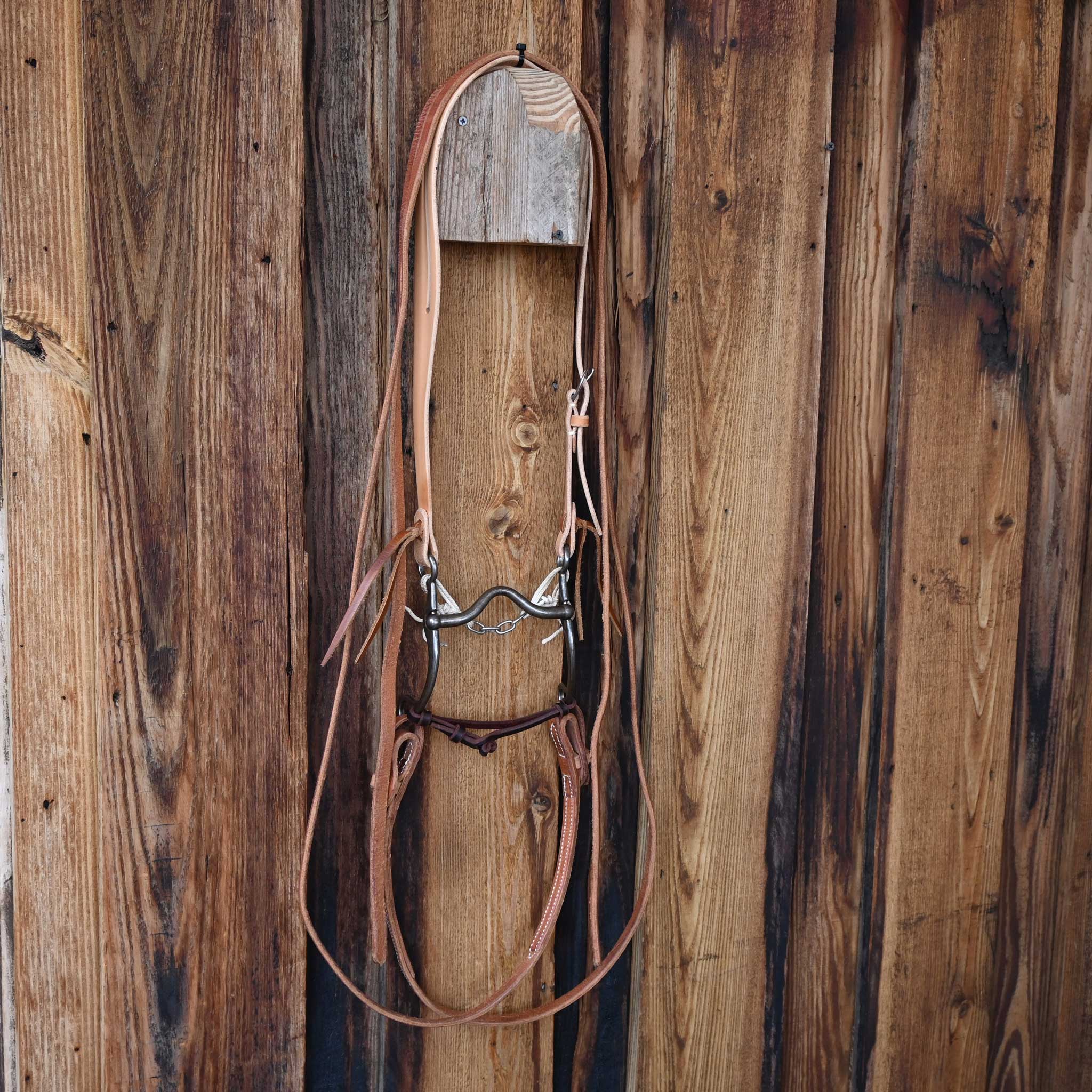 Kerry Kelley 65 Solid Port Bridle Rig w/Split Ear Headstall - Image 4