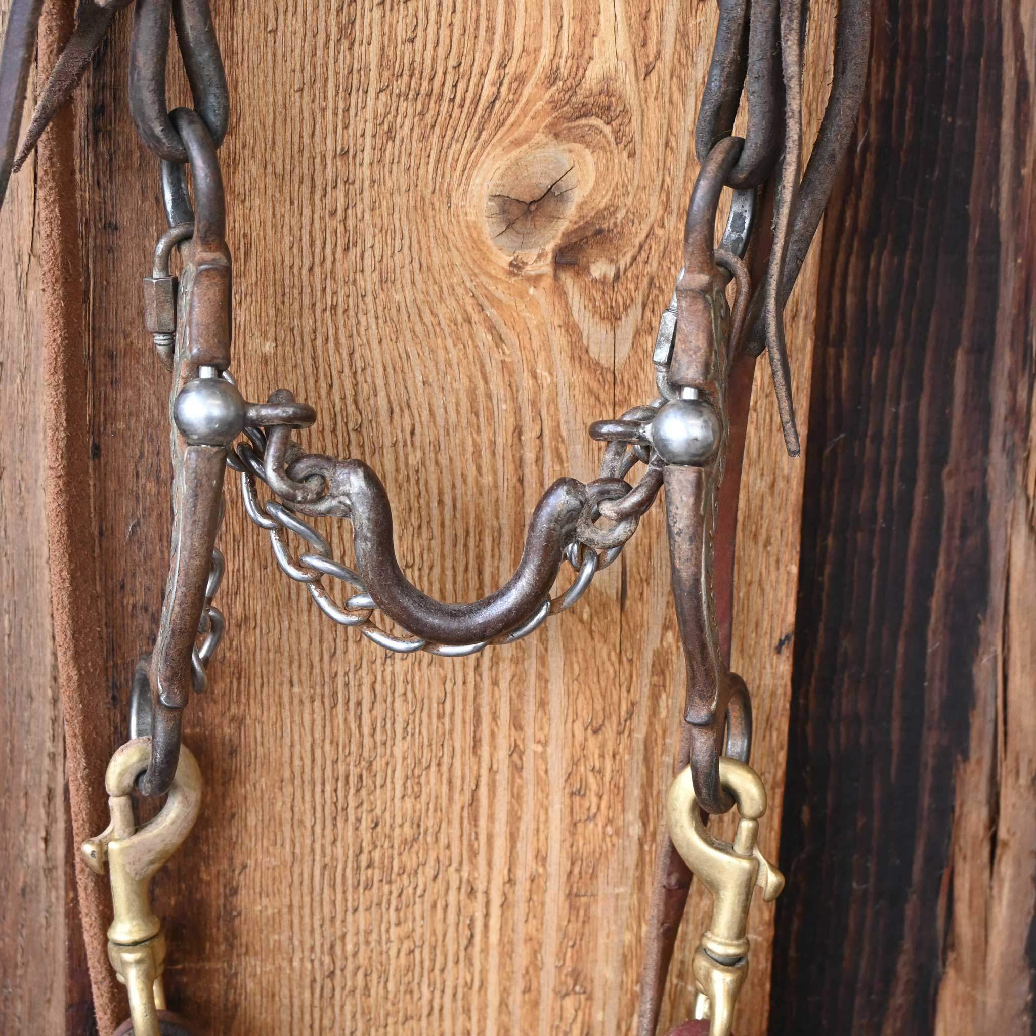 Kerry Kelley N65 Ported Chain Bridle Rig w/Single Ear Headstall