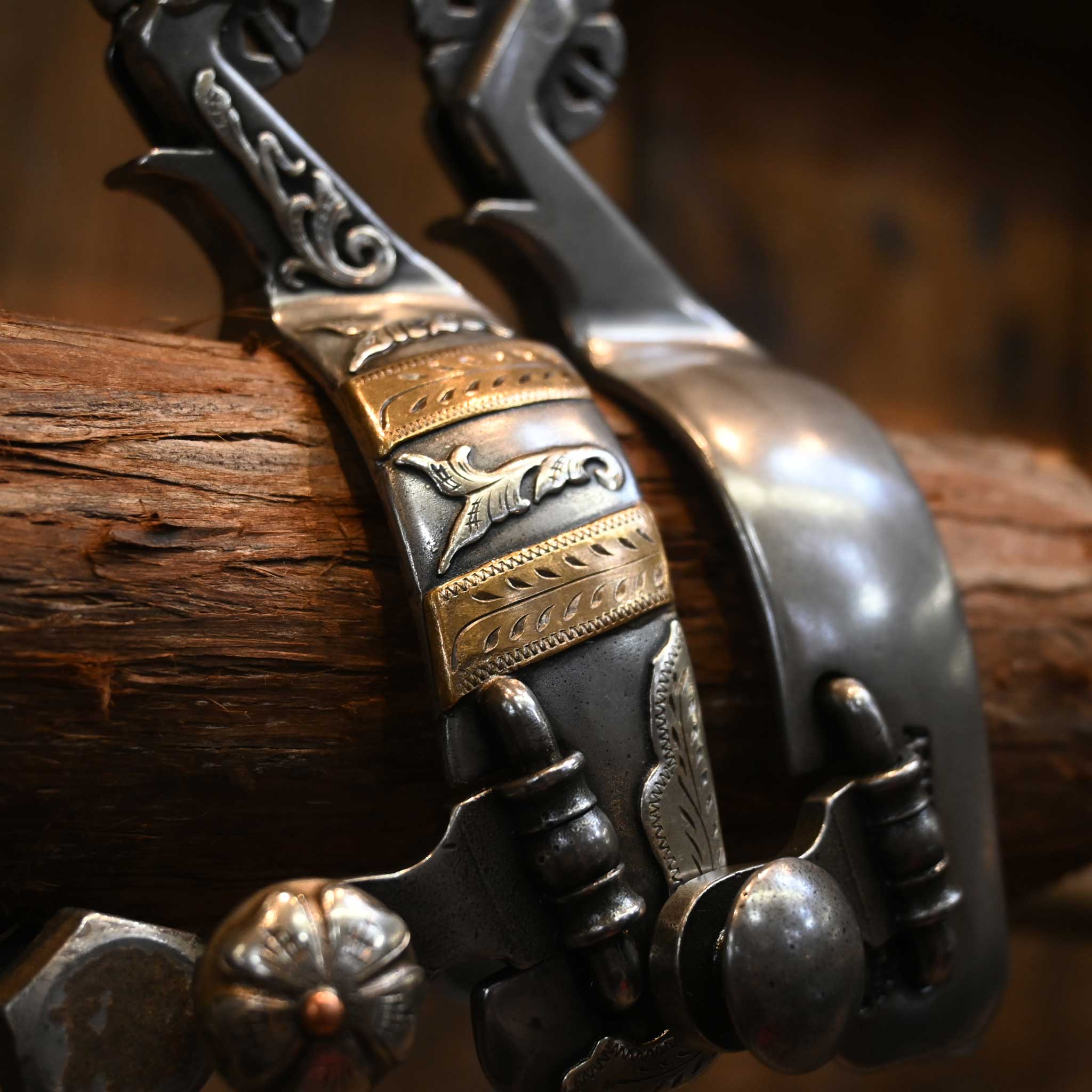Kerry Kelley Women's #80 Silver Mounted Spurs - Image 2