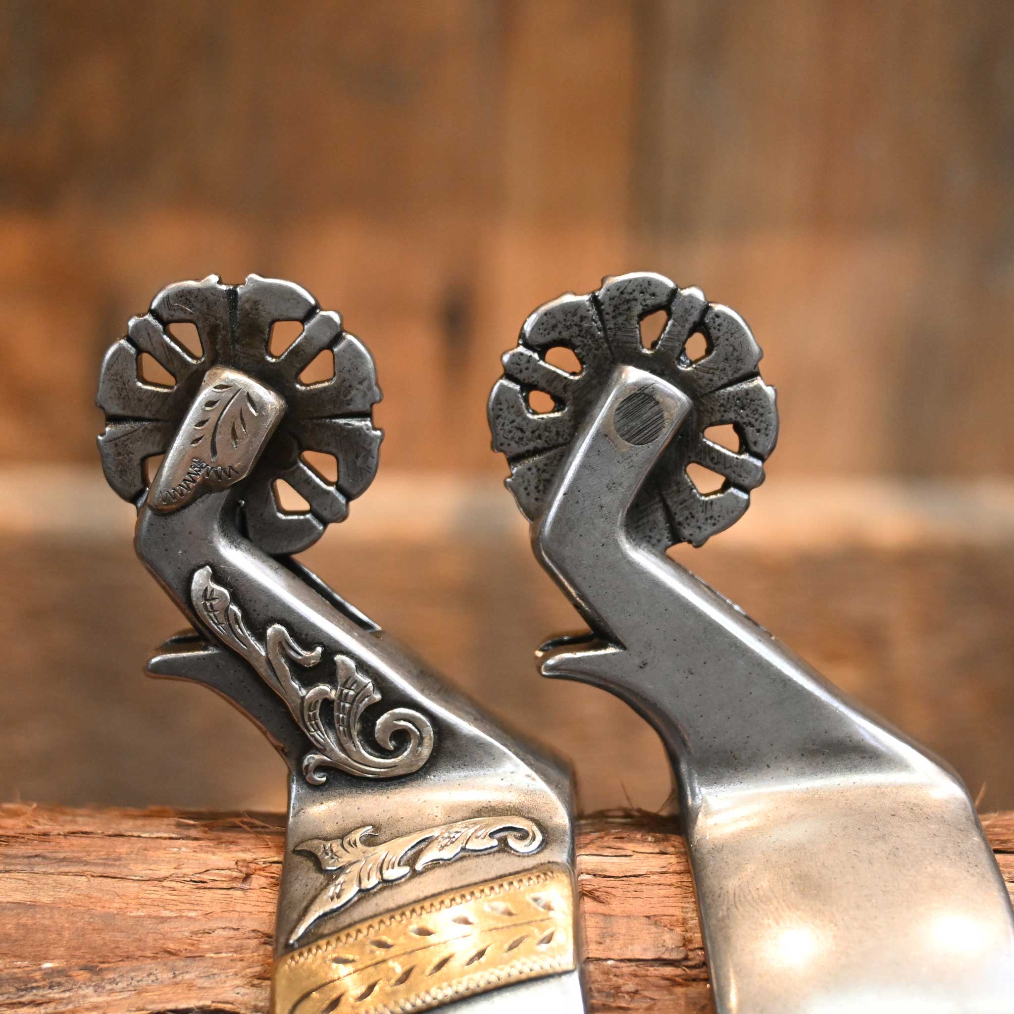 Kerry Kelley Women's #80 Silver Mounted Spurs - Image 3