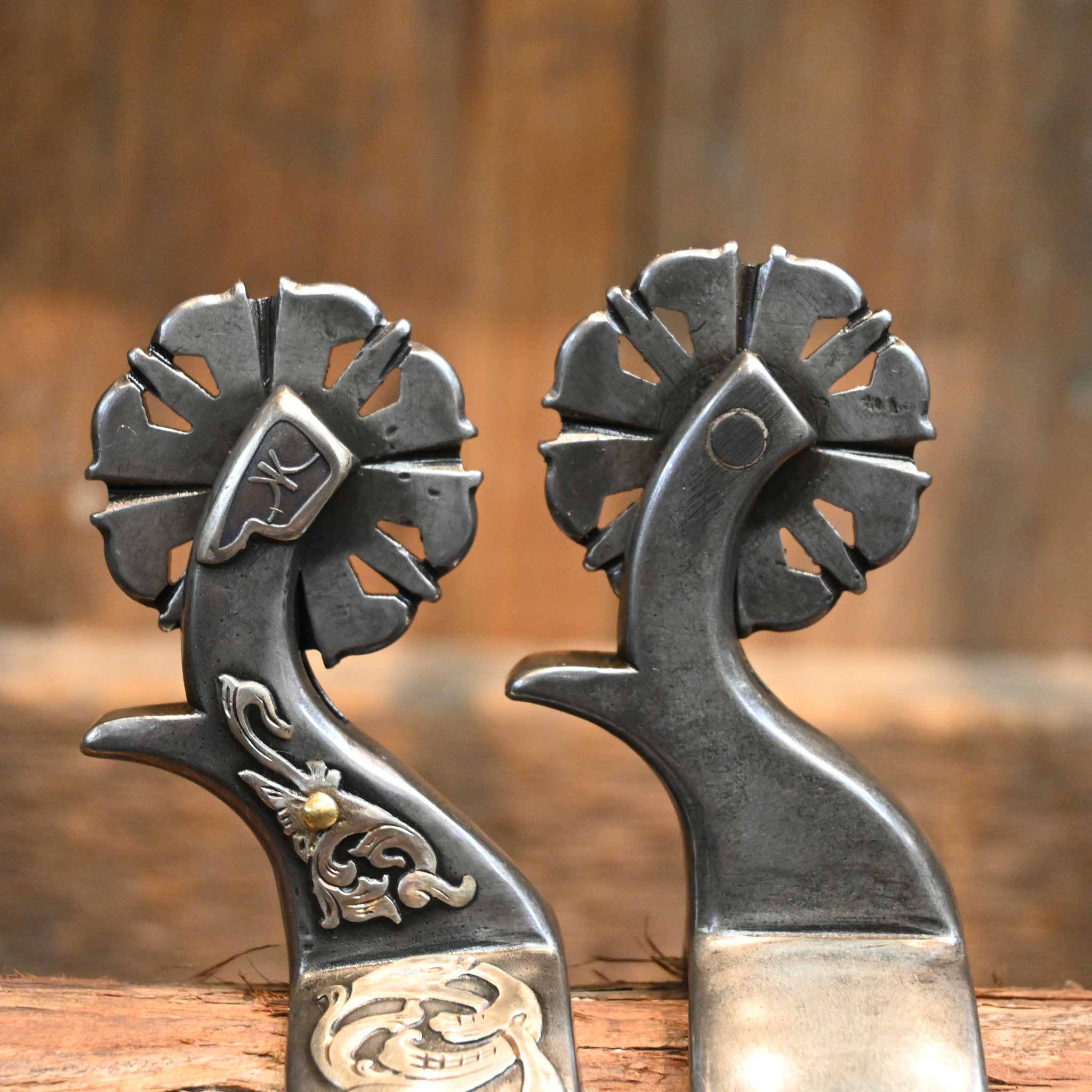 Kerry Kelley Women's #85 Silver Mounted Spurs - Image 3