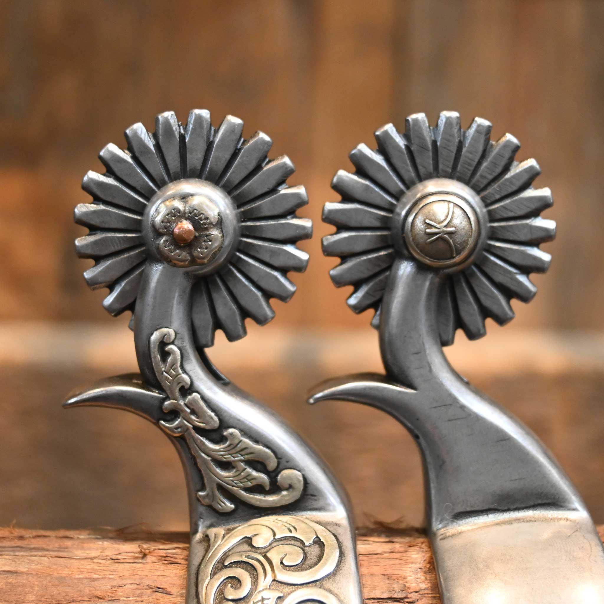 Kerry Kelley Women's #85 Silver Mounted Spurs - Image 3
