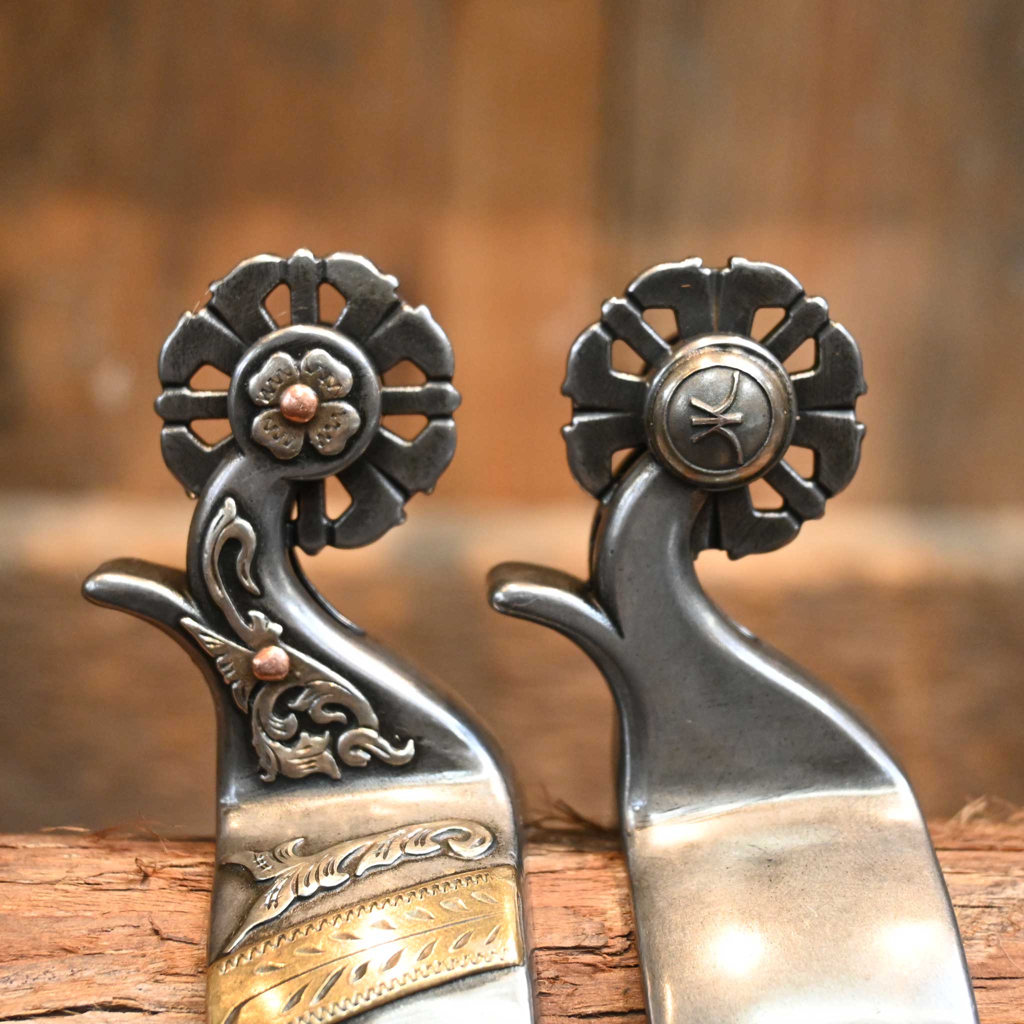 Kerry Kelley Women's #88 Silver Mounted Spurs - Image 3