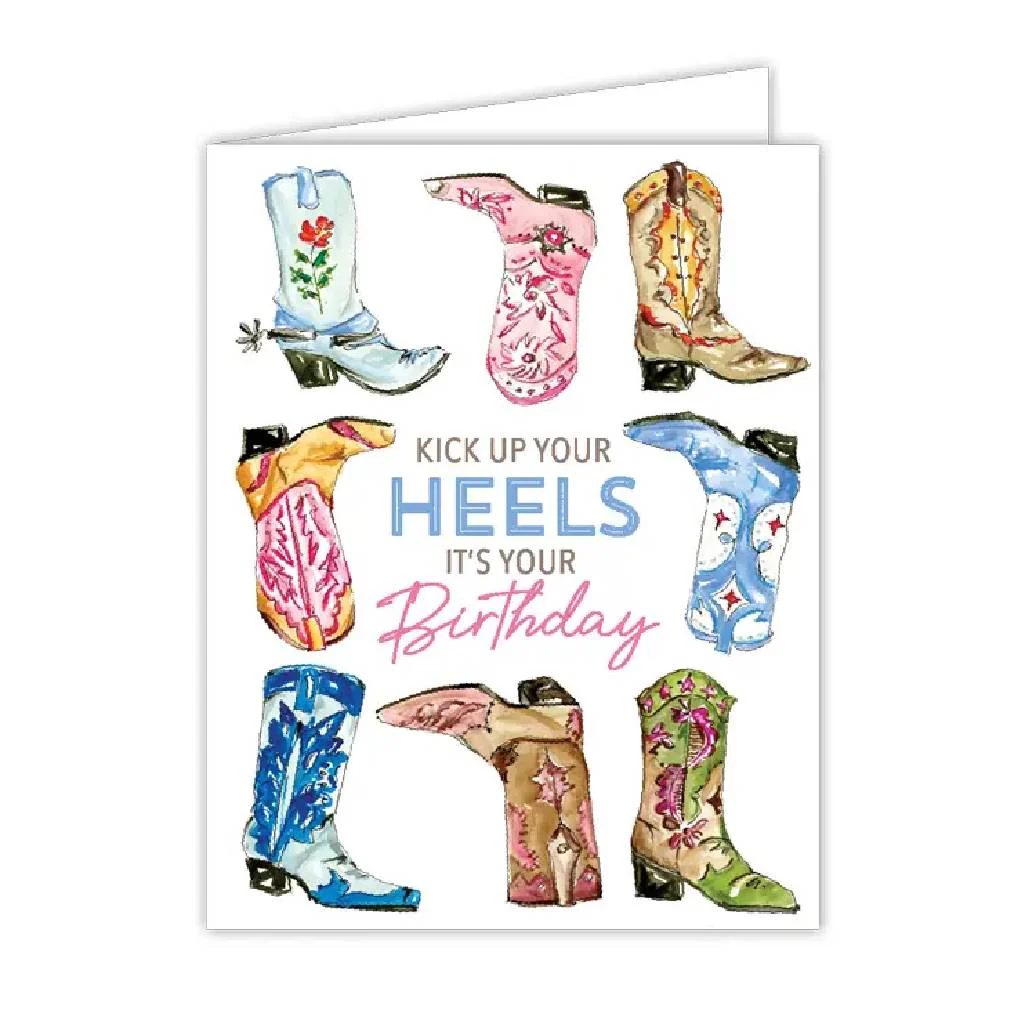 Kick up Your Heels Birthday Card