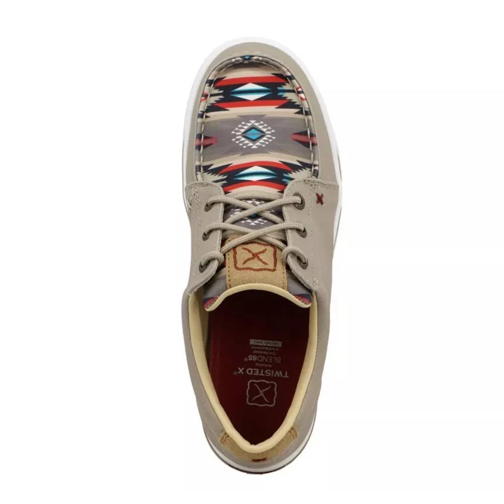 Twisted X Women's Silver Sage Aztec Kicks - Image 5