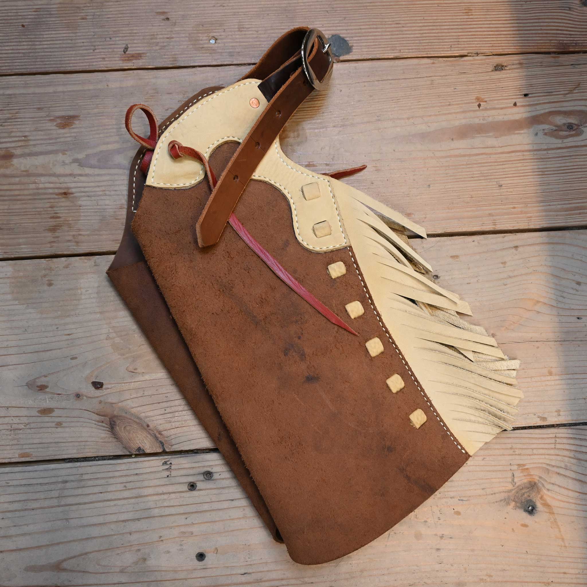 Kid's 16" Steprhrough Chaps - Select Chap Color!! - Image 4