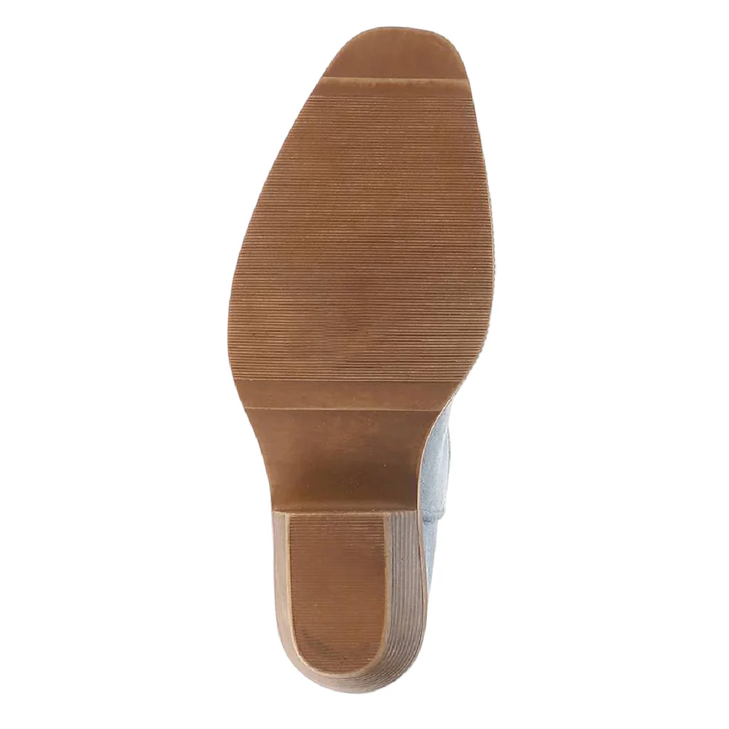 Roper Women's Kit Laser Snip Toe Blue Boots - Image 3