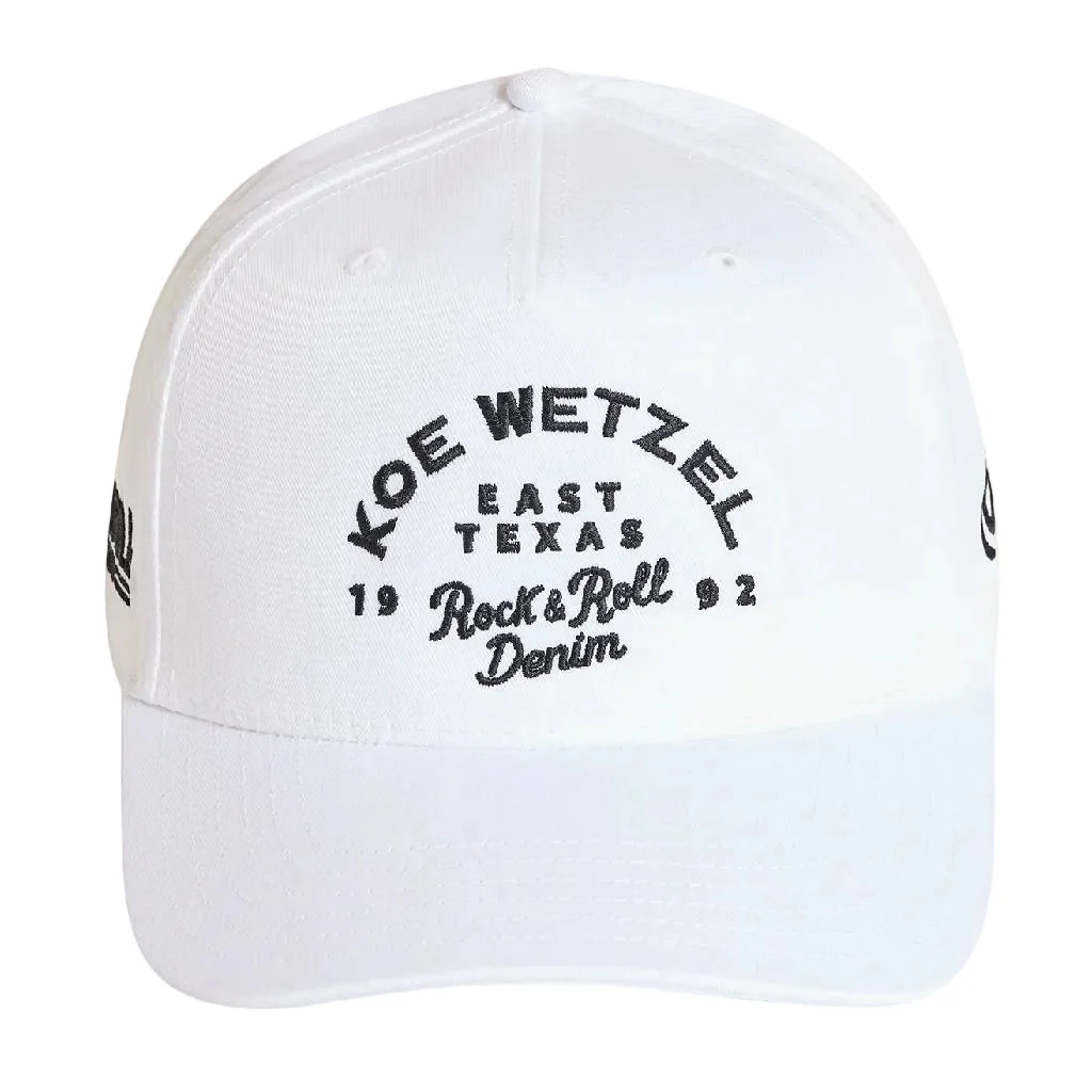 Rock & Roll Denim Koe Wetzel X RRD Cap - White
