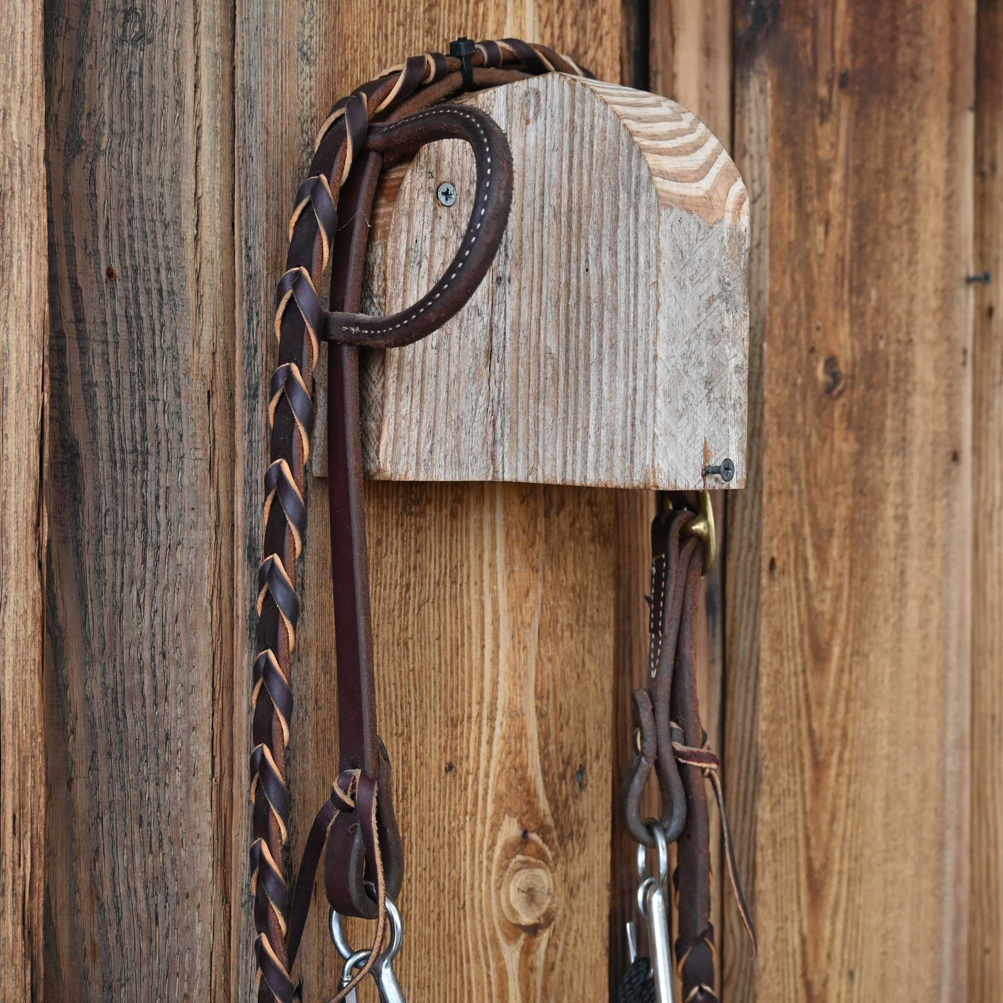L&S Snaffle Gag Bridle Rig w/Single Ear Headstall - Image 3