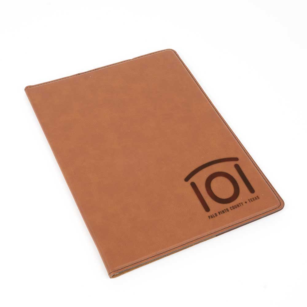 Engravable Leather Notepad Holder - Image 6