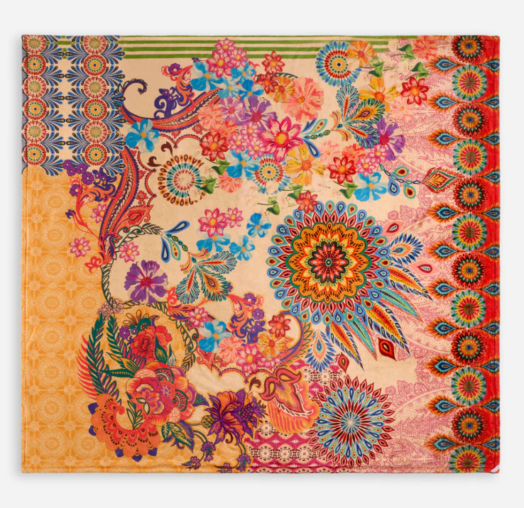 Johnny Was Laurel Canyon Cozy Blanket - Magnolia Scarf - Image 3