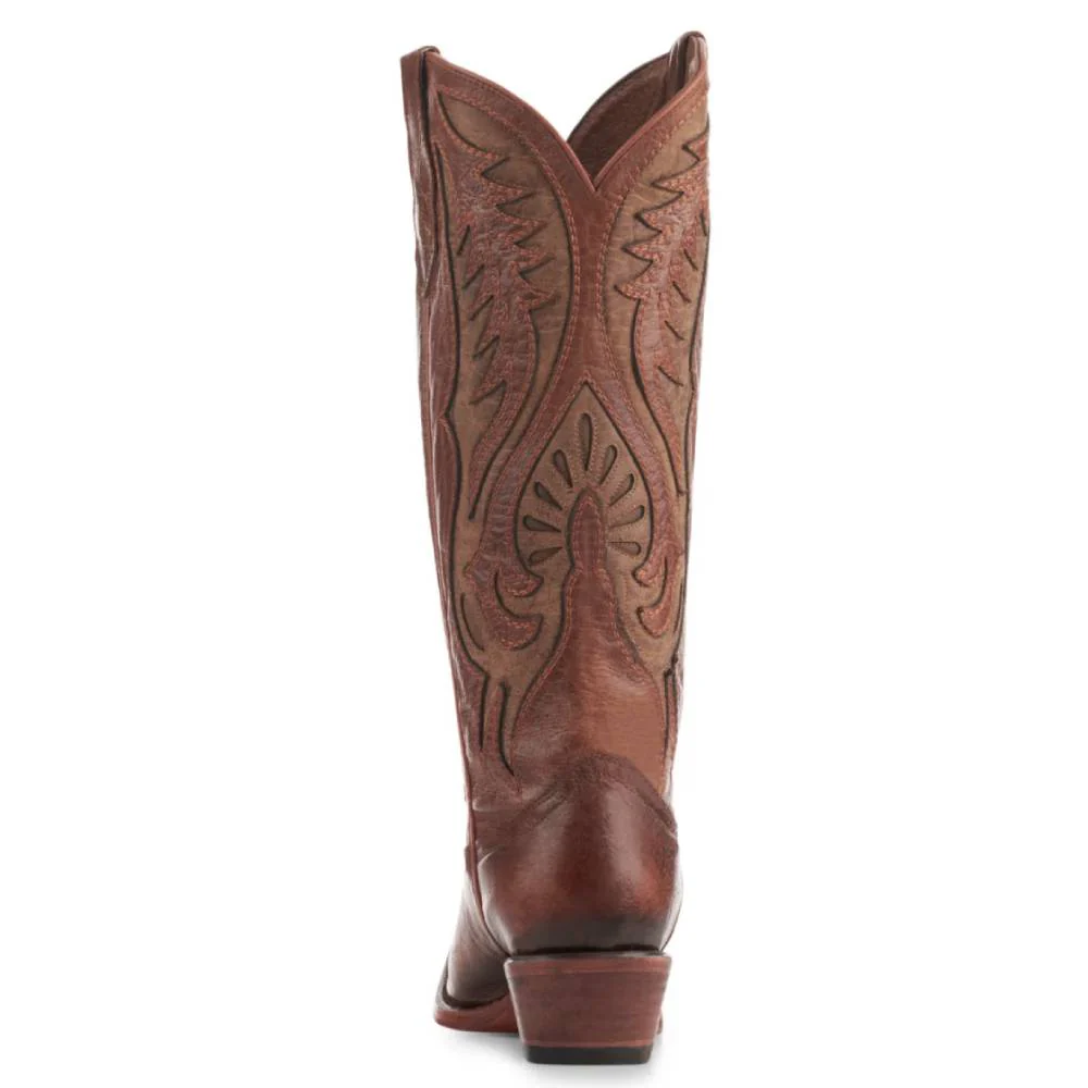 Circle G Bronze Embroidery Tall Boot - Image 3
