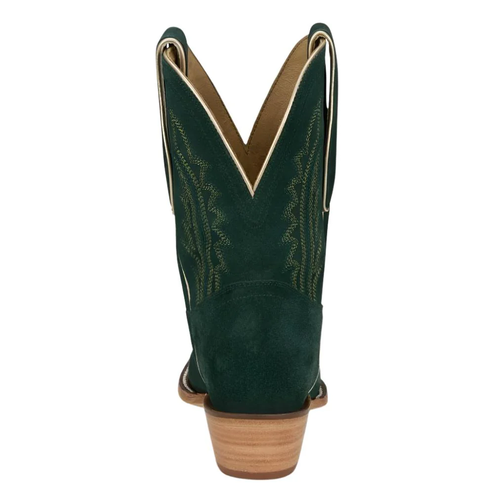 Tony Lama Women's Lea Emerald Suede Boot - Image 3
