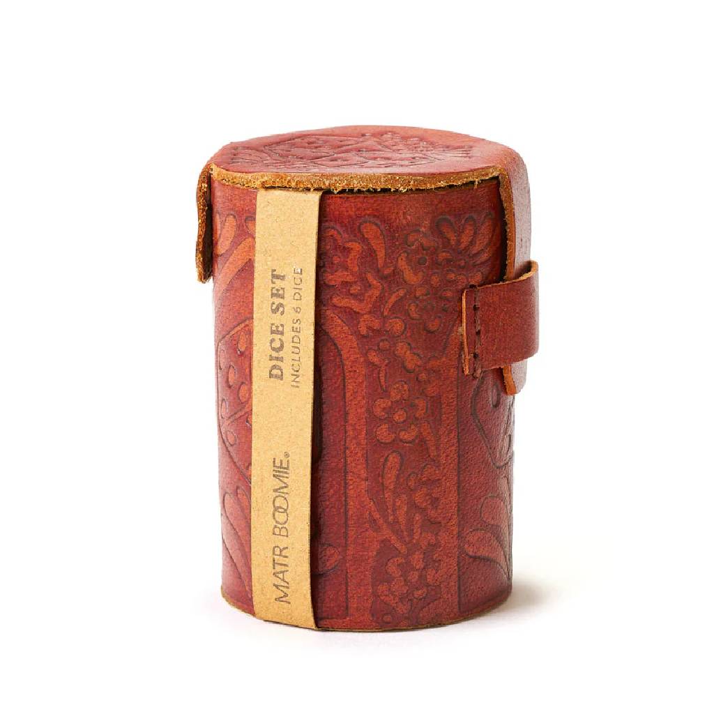 Leather Dice Cup Set - Image 2