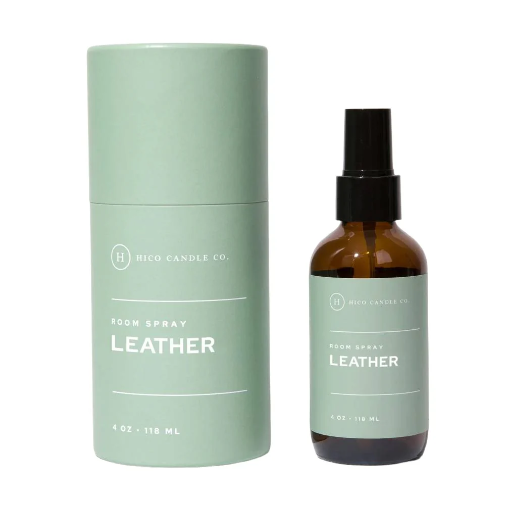 Hico Candle Co Room Spray - Leather