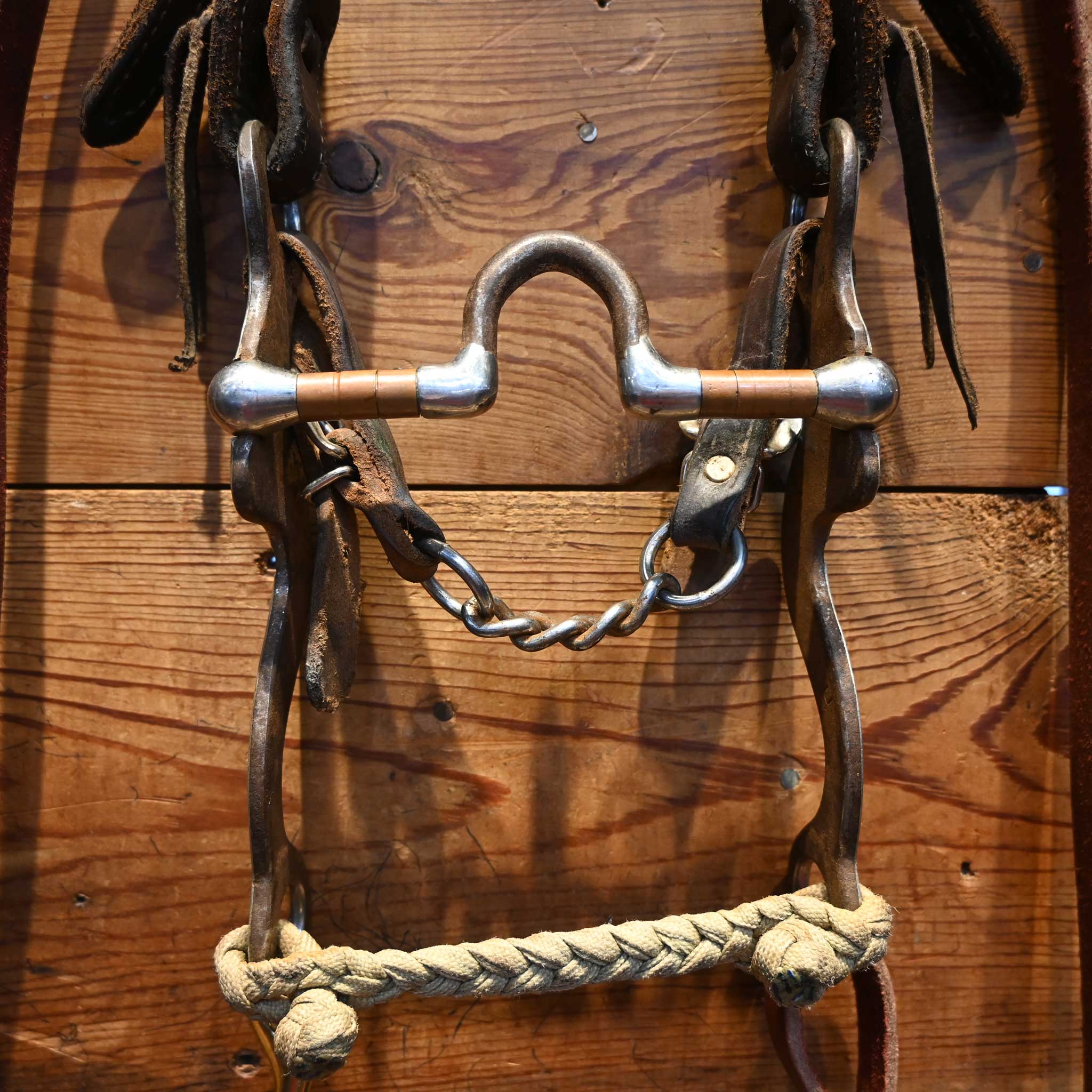 Leon Hughes Solid Port Bridle Rig w/ Single Ear Headstall - Image 2