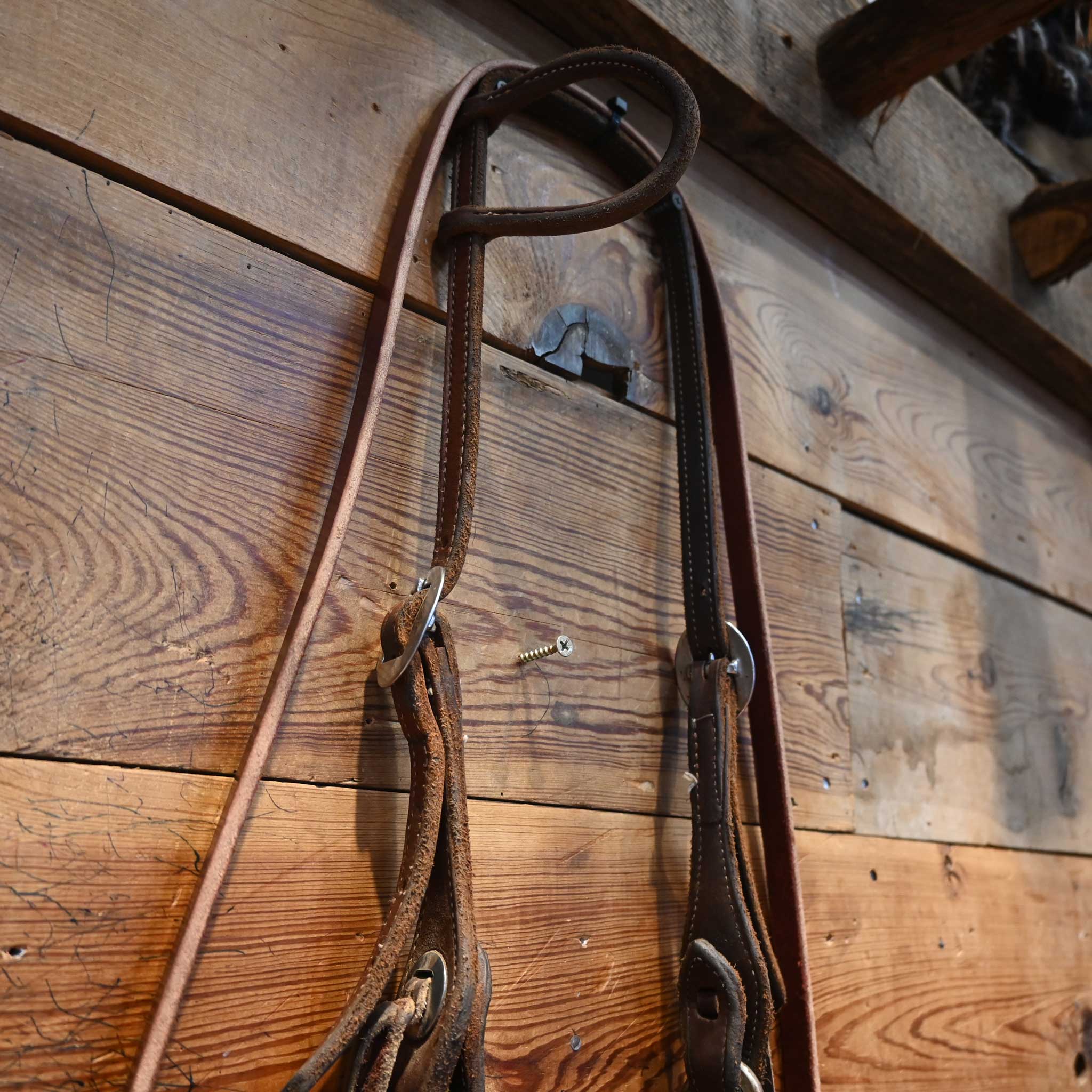Leon Hughes Solid Port Bridle Rig w/ Single Ear Headstall - Image 3