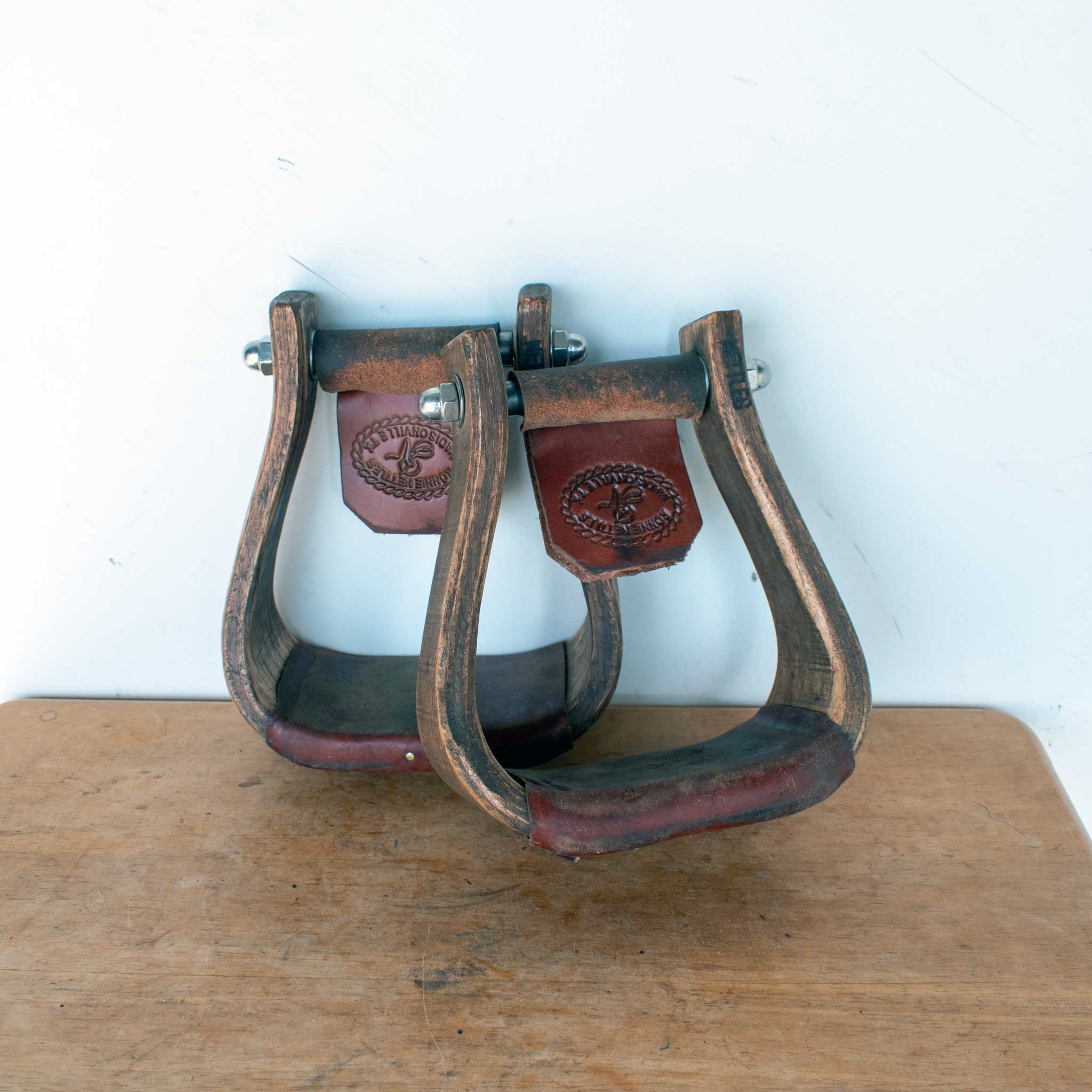 Used Nettles Wooden Stirrups