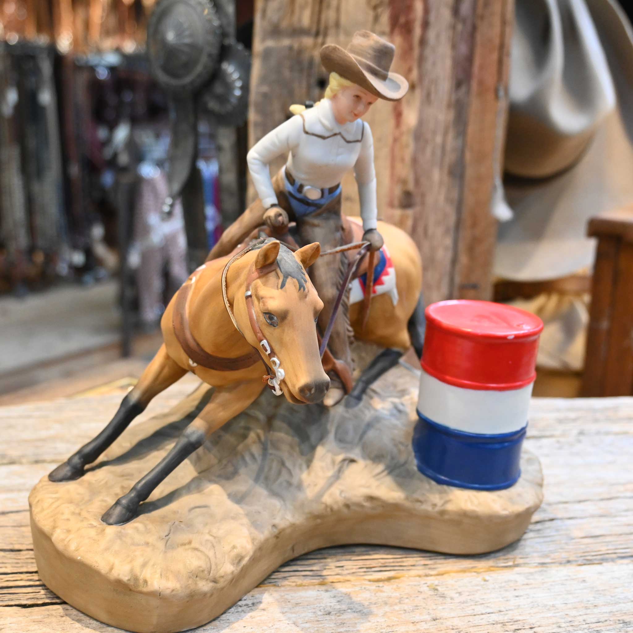 Limited Edition 1981 "Barrel Racer" Whiskey Decanter by Ski Country