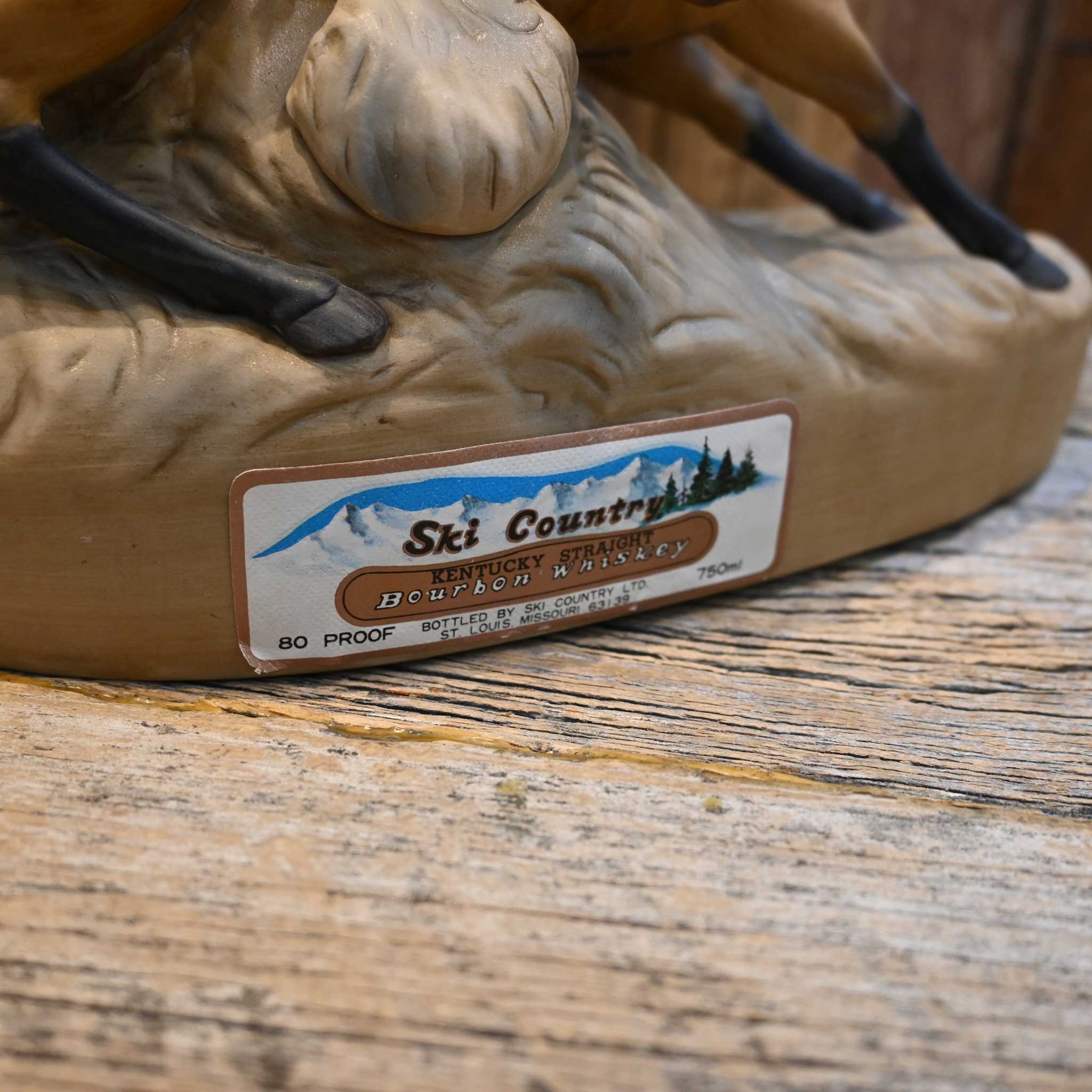 Limited Edition 1981 "Barrel Racer" Whiskey Decanter by Ski Country - Image 5