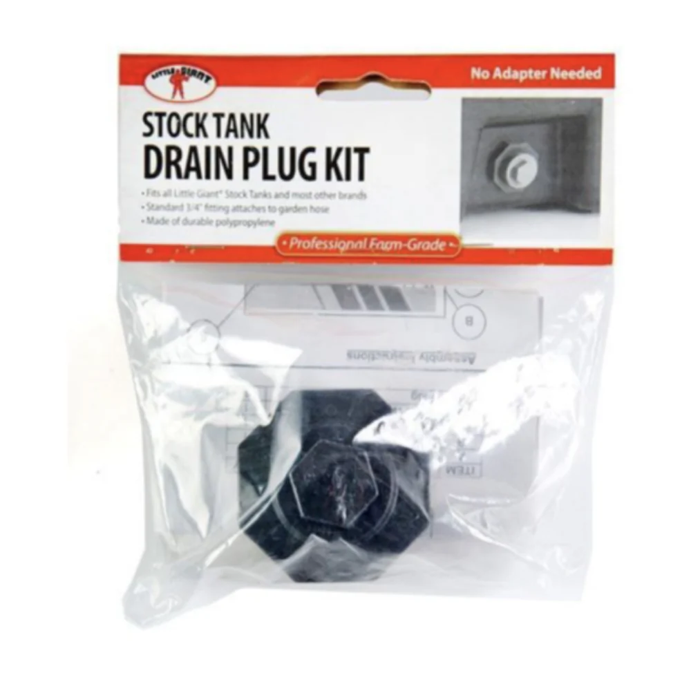 Little Giant Stock Tank Drain Plug Kit