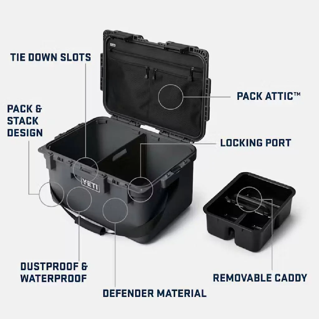 Yeti Charcoal Loadout GoBox 30 2.0 - Image 7
