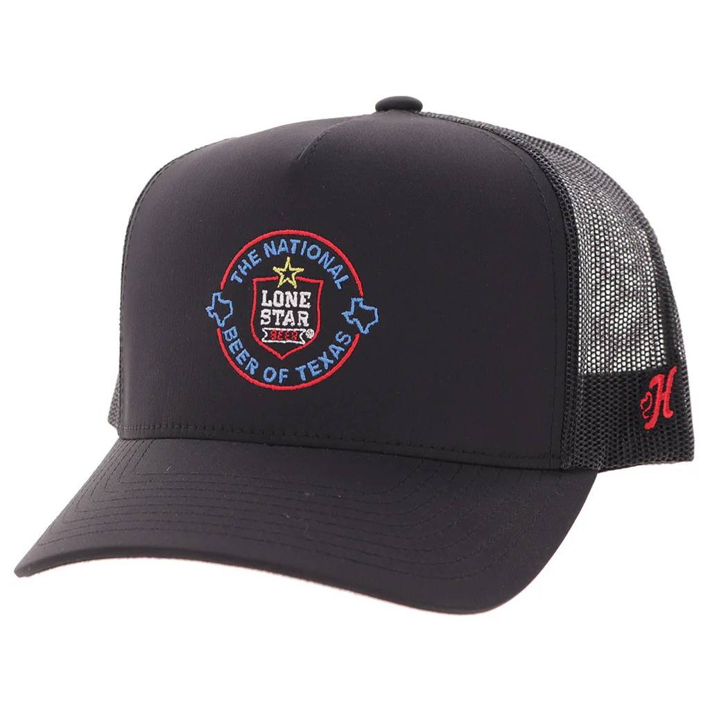 Hooey Lone Star Black Trucker Cap