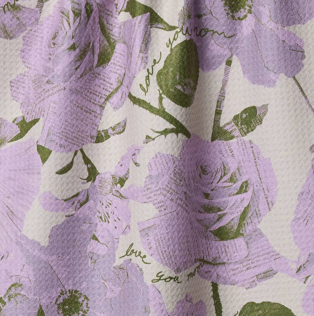 Geometry Love U Forever Tea Towel - Image 2