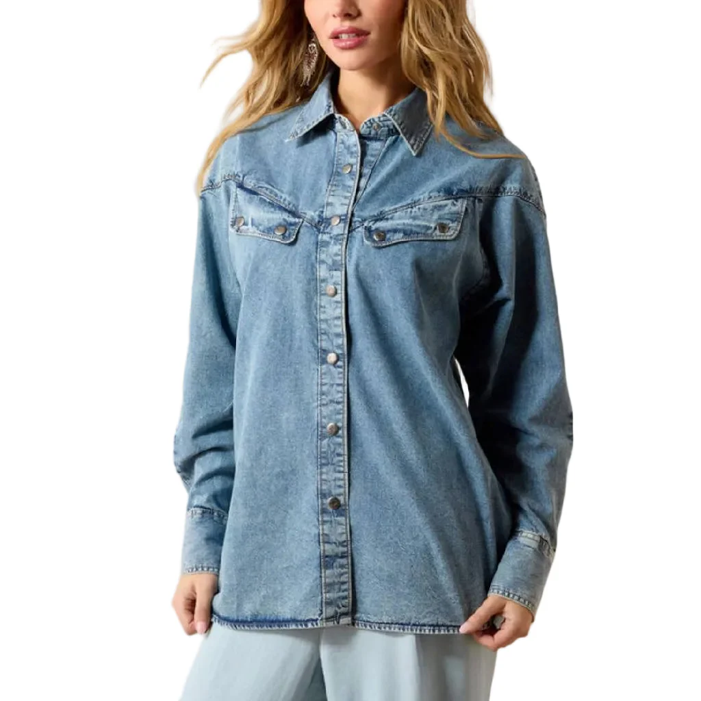 Ariat Women's Charleston Denim Shirt
