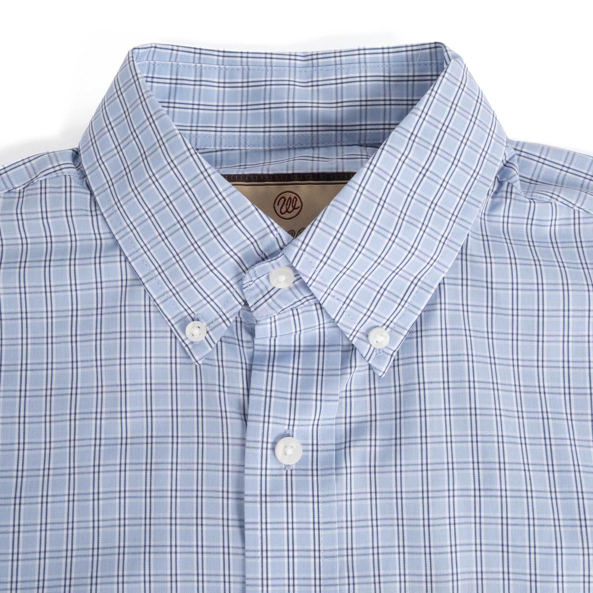 Wrangler Men's Relaxed Fit Plaid Button Down Shirt - Image 2