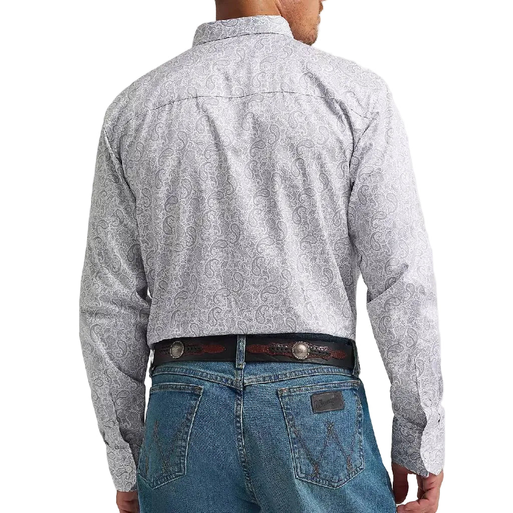 Wrangler Men's Cody Johnson Paisley Button Down Shirt - Image 2
