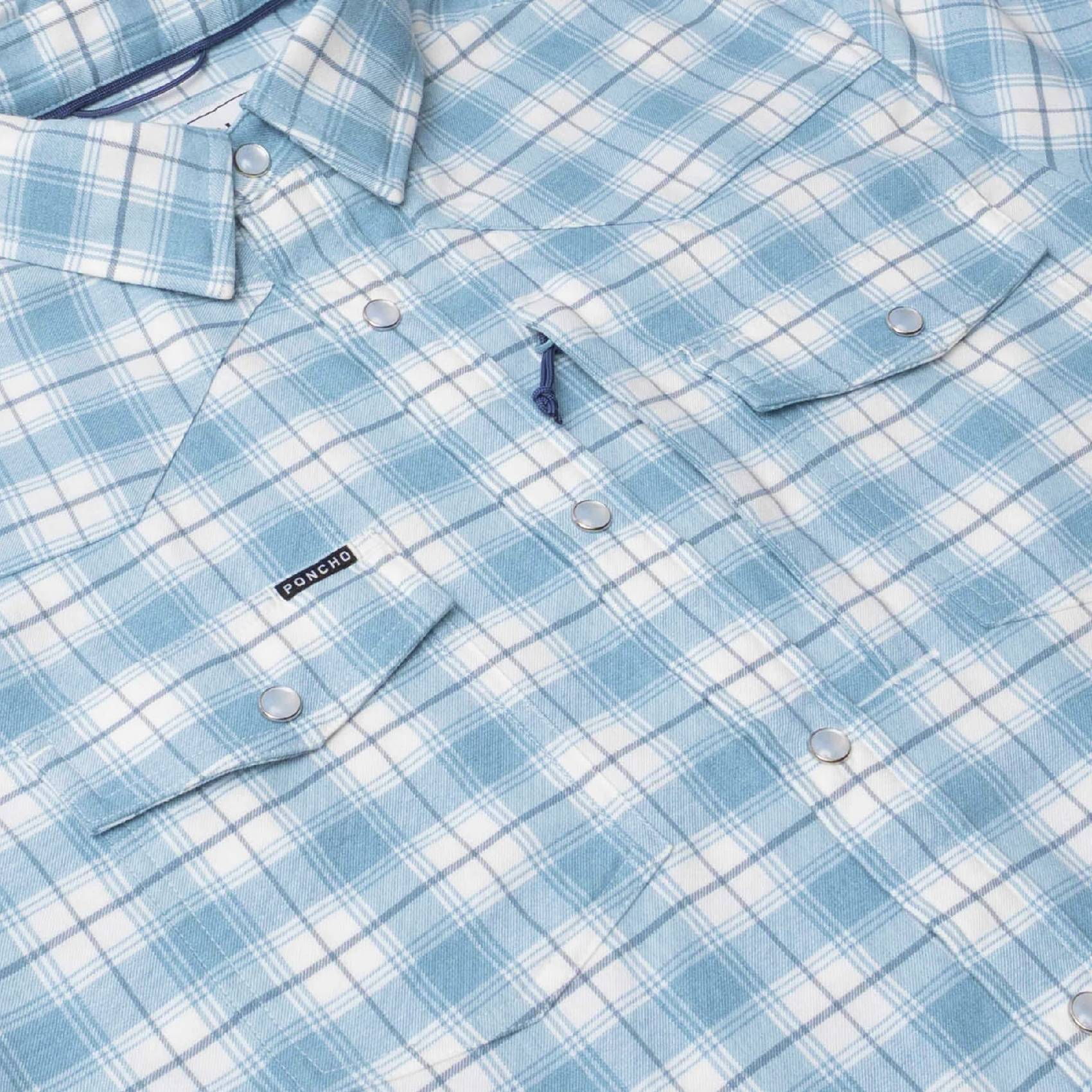 Poncho The Cody Flannel Western Shirt - Slim Fit - Image 2