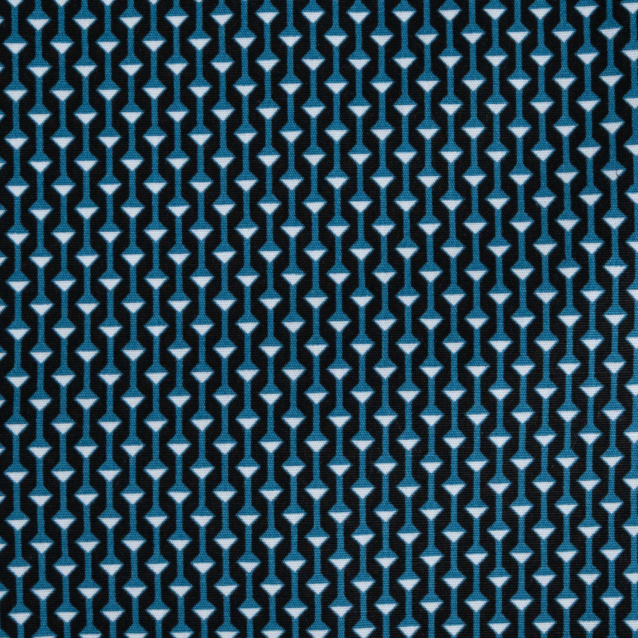 Rock & Roll Denim Men's Geo Print Button Down Shirt - Image 4